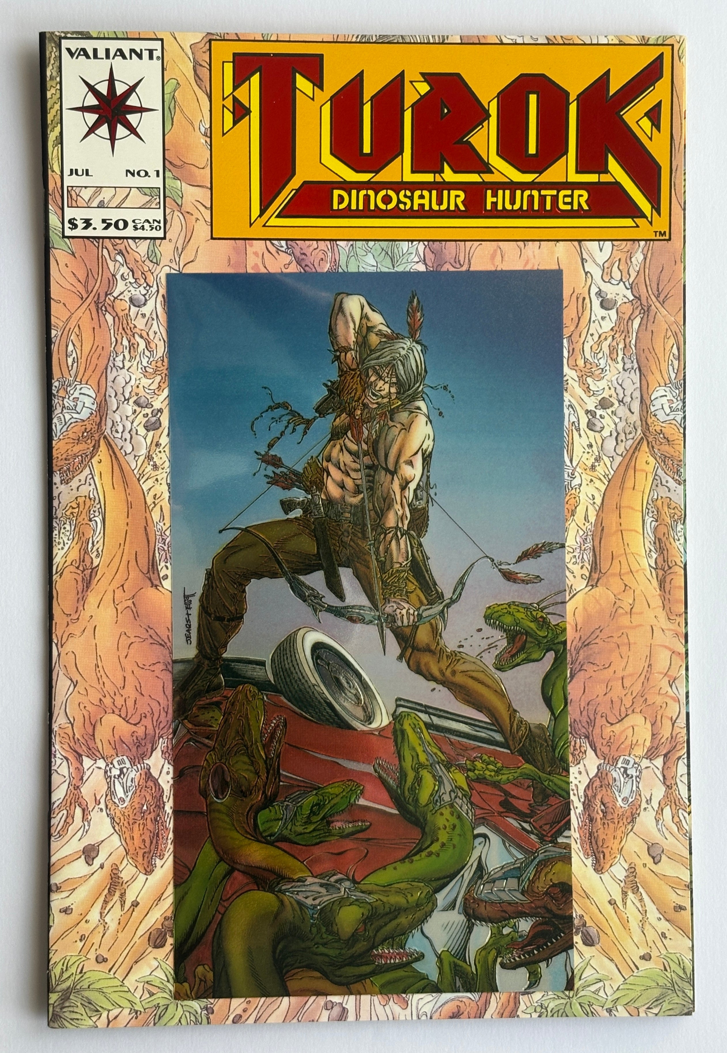 Turok Dinosaur Hunter #1 - Valiant Comics July 1993 VF+ 8.5