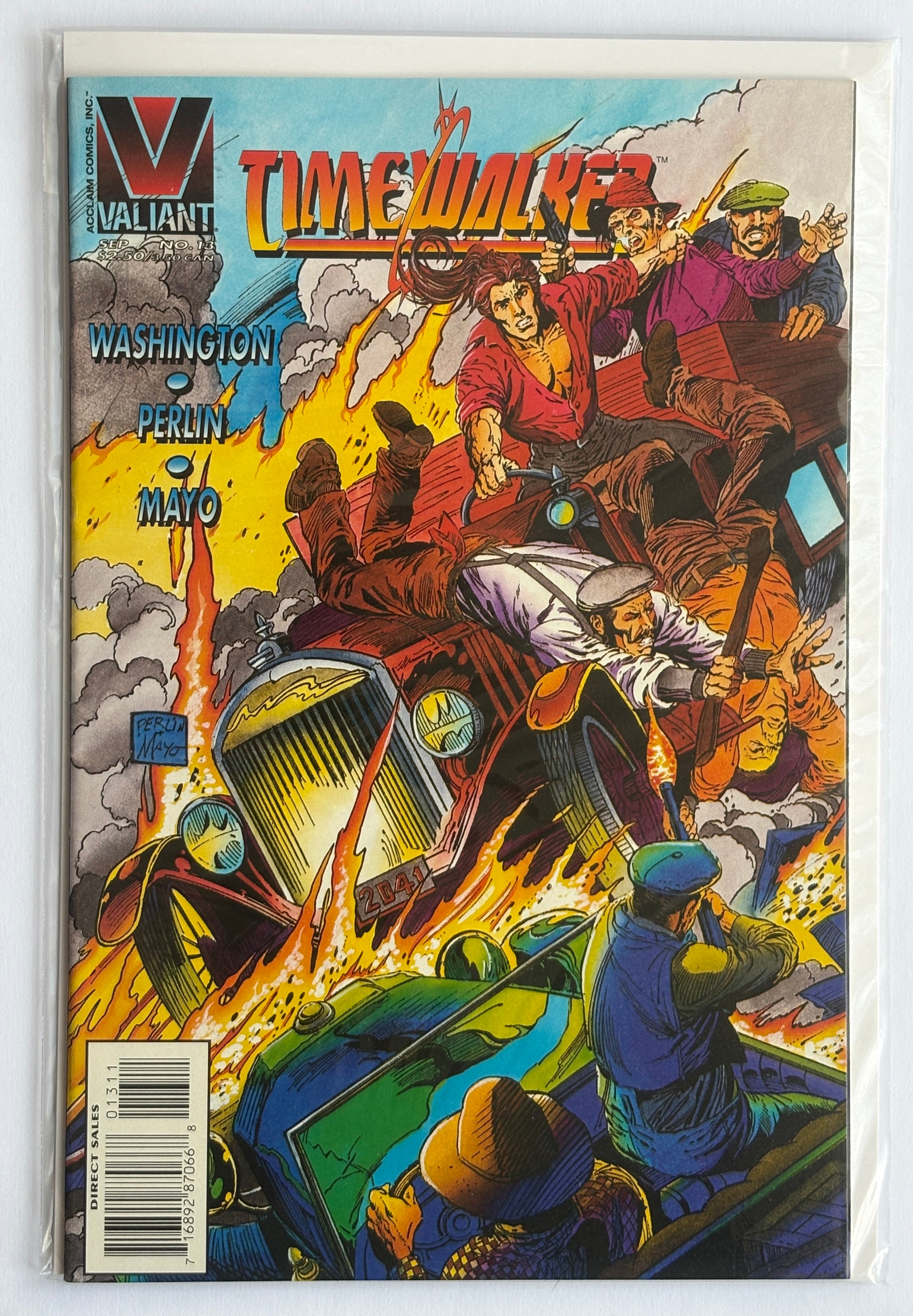 Timewalker #13 - 1st Printing - Valiant Comics September 1995 VF 8.0