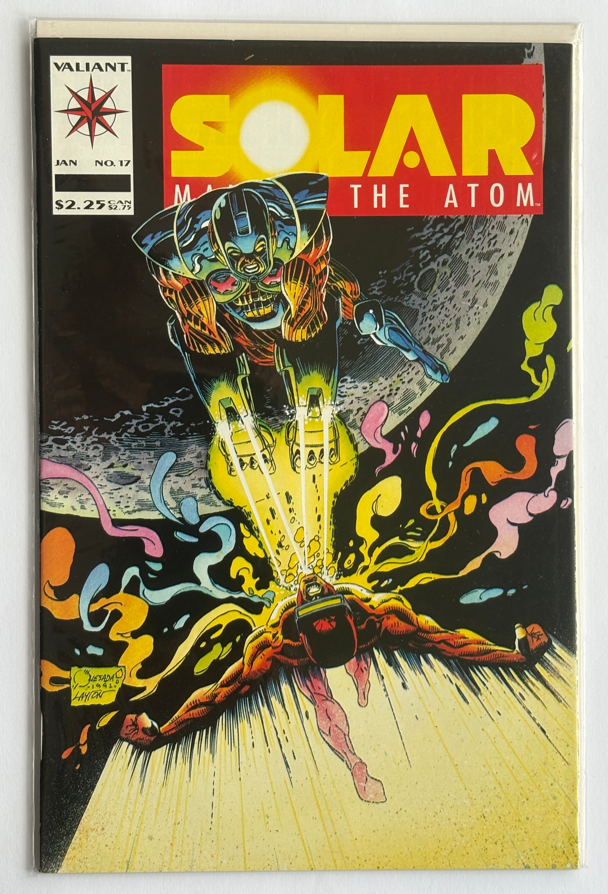 Solar Man of the Atom #17 - Valiant Comics January 1993 VF+ 8.5