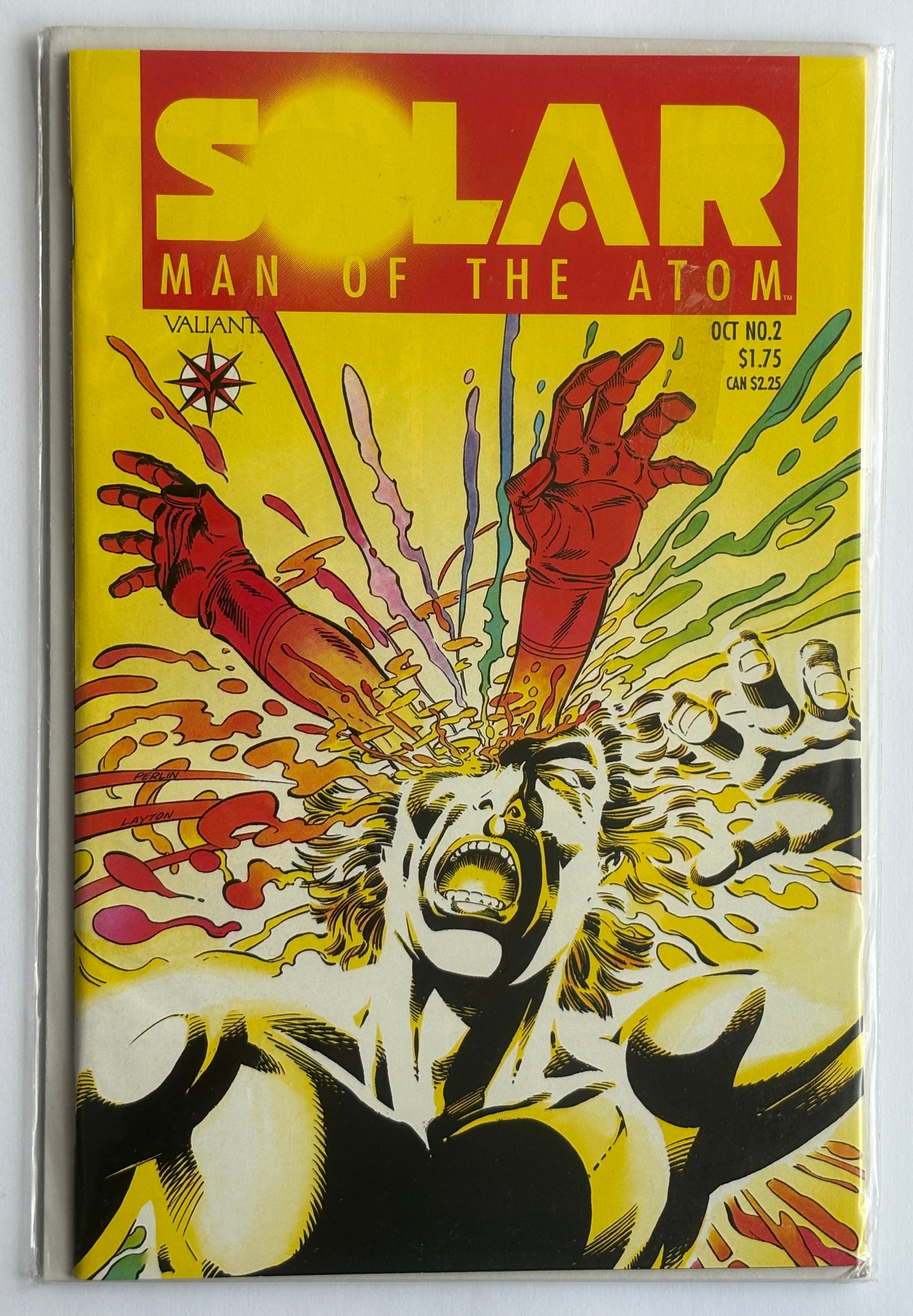 Solar Man of the Atom #2 - Valiant Comics October 1991 VF 8.0