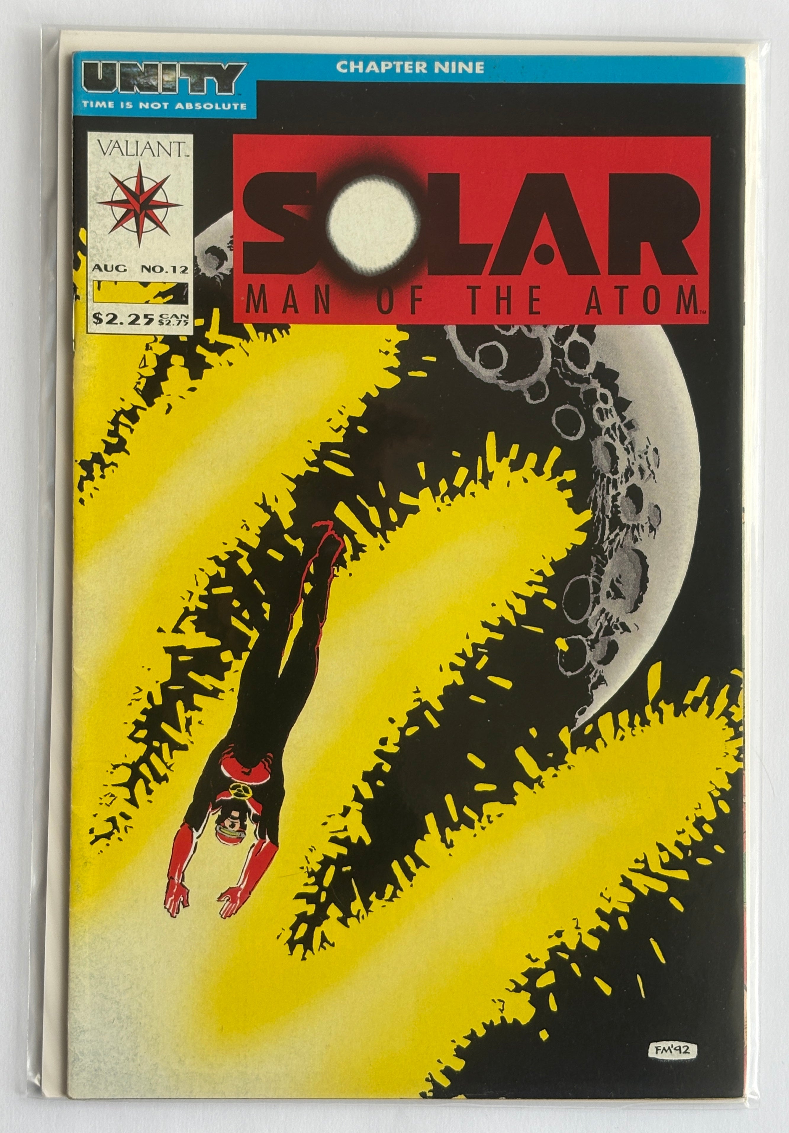 Solar Man of the Atom #12 - Valiant Comics August 1992 VF- 7.5