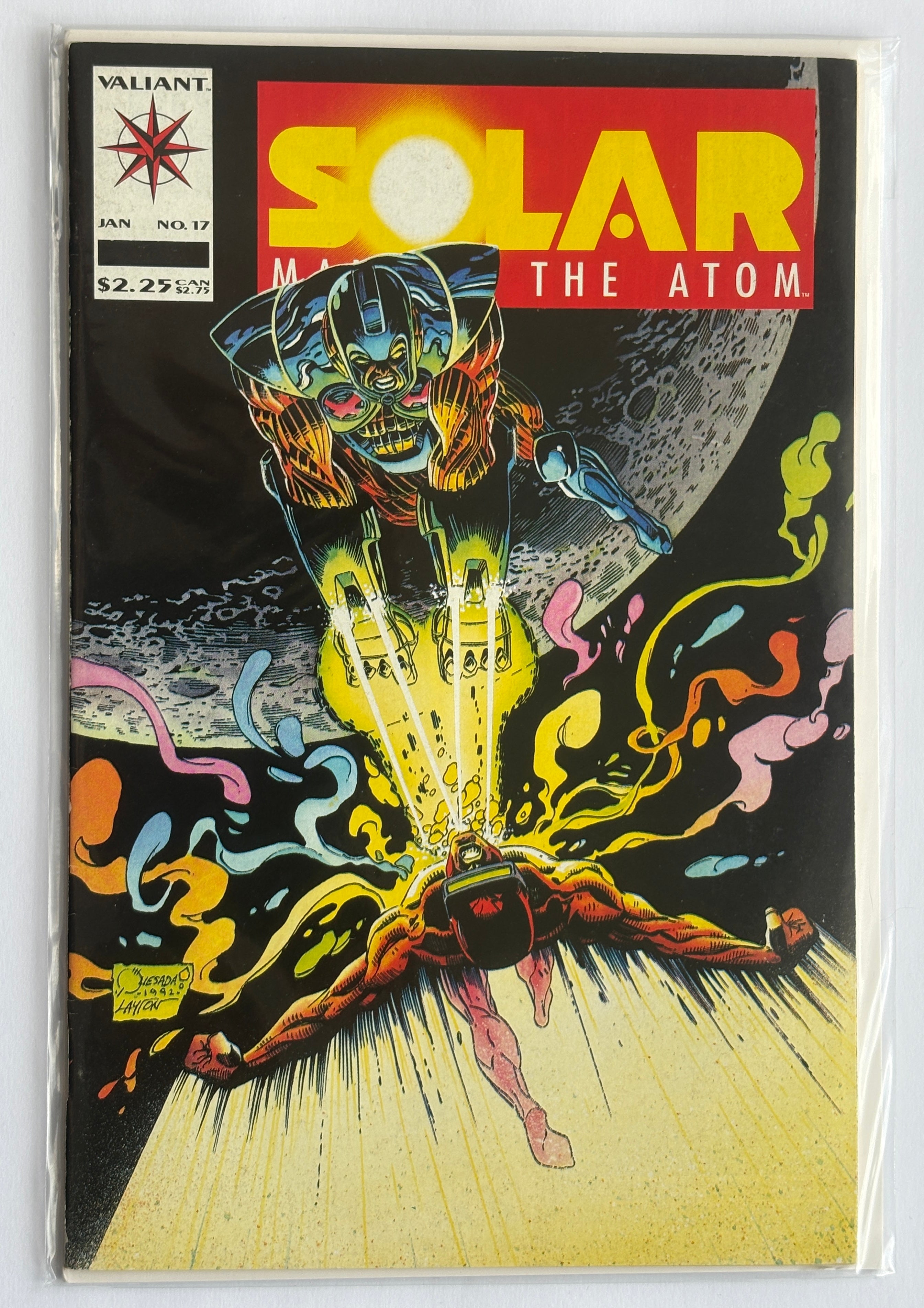 Solar Man of the Atom #17 - Valiant Comics January 1993 VF 8.0