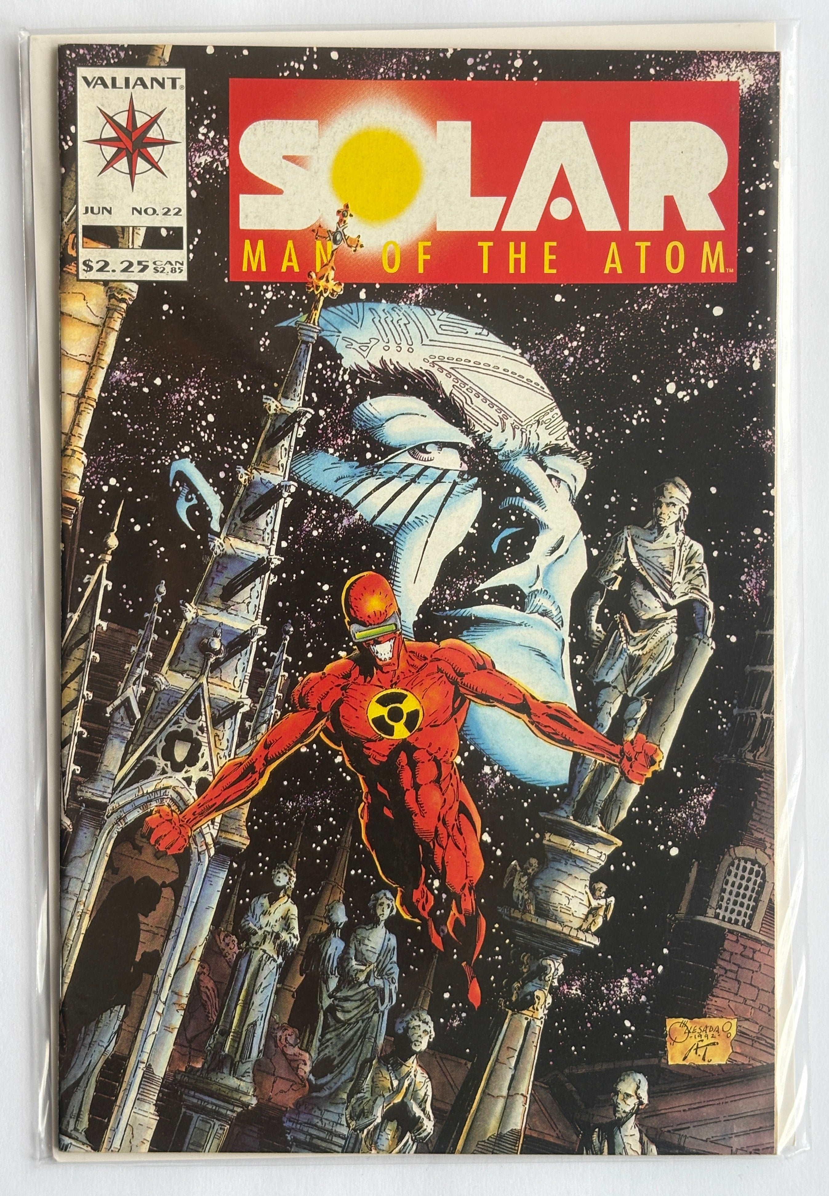 Solar Man of the Atom #22 - Valiant Comics June 1993 VF+ 8.5
