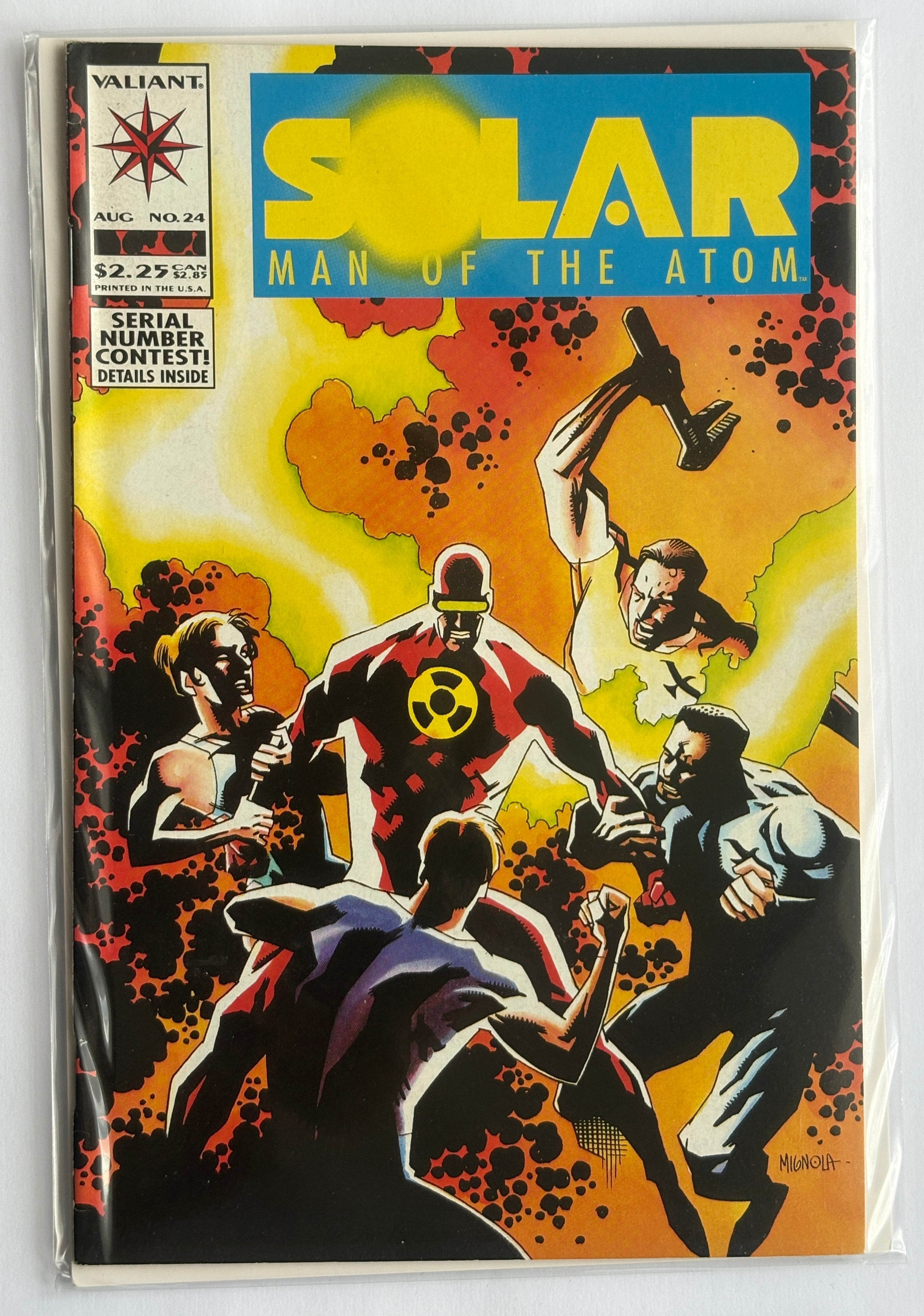 Solar Man of the Atom #24 - Valiant Comics August 1993 VF- 7.5