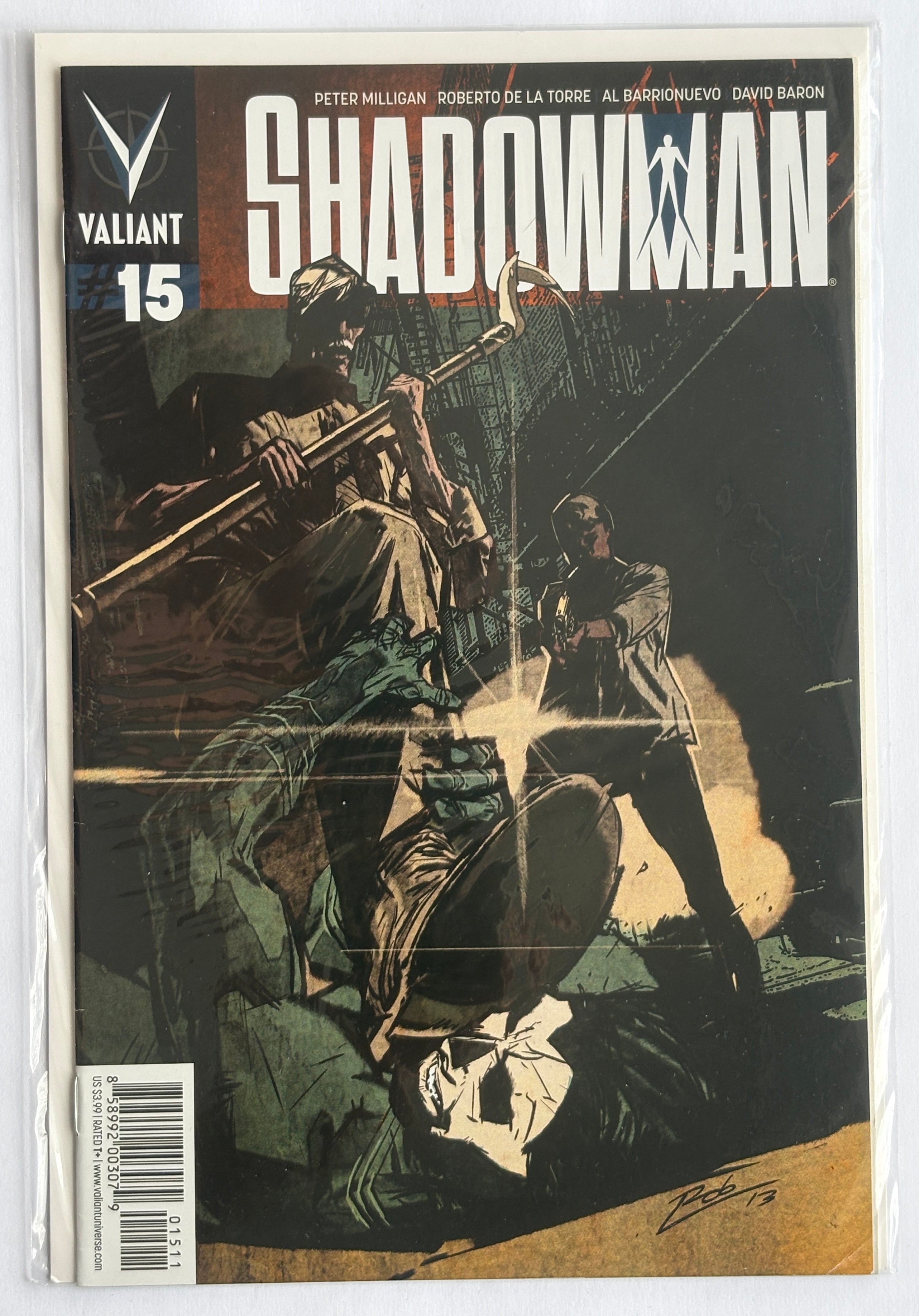 Shadowman #15 - 1st Printing - Valiant Comics February 2014 VF- 7.5