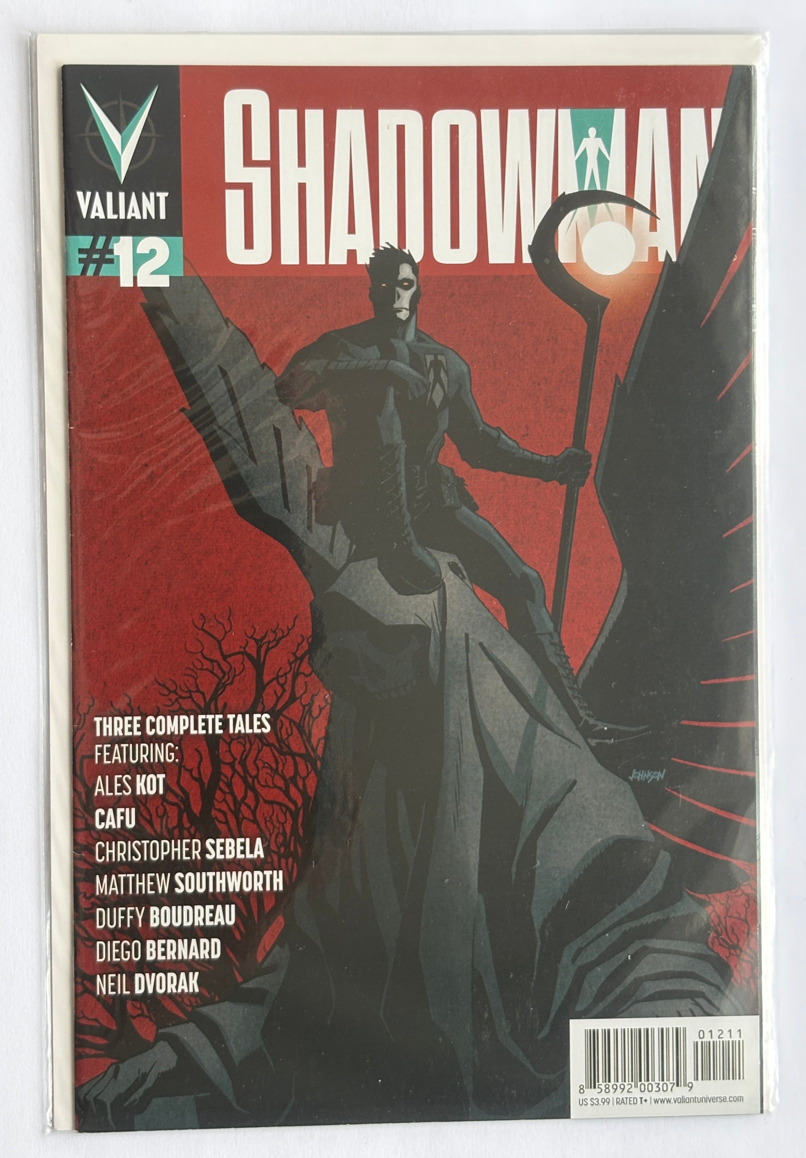 Shadowman #12 - 1st Printing - Valiant Comics November 2013 VF- 7.5