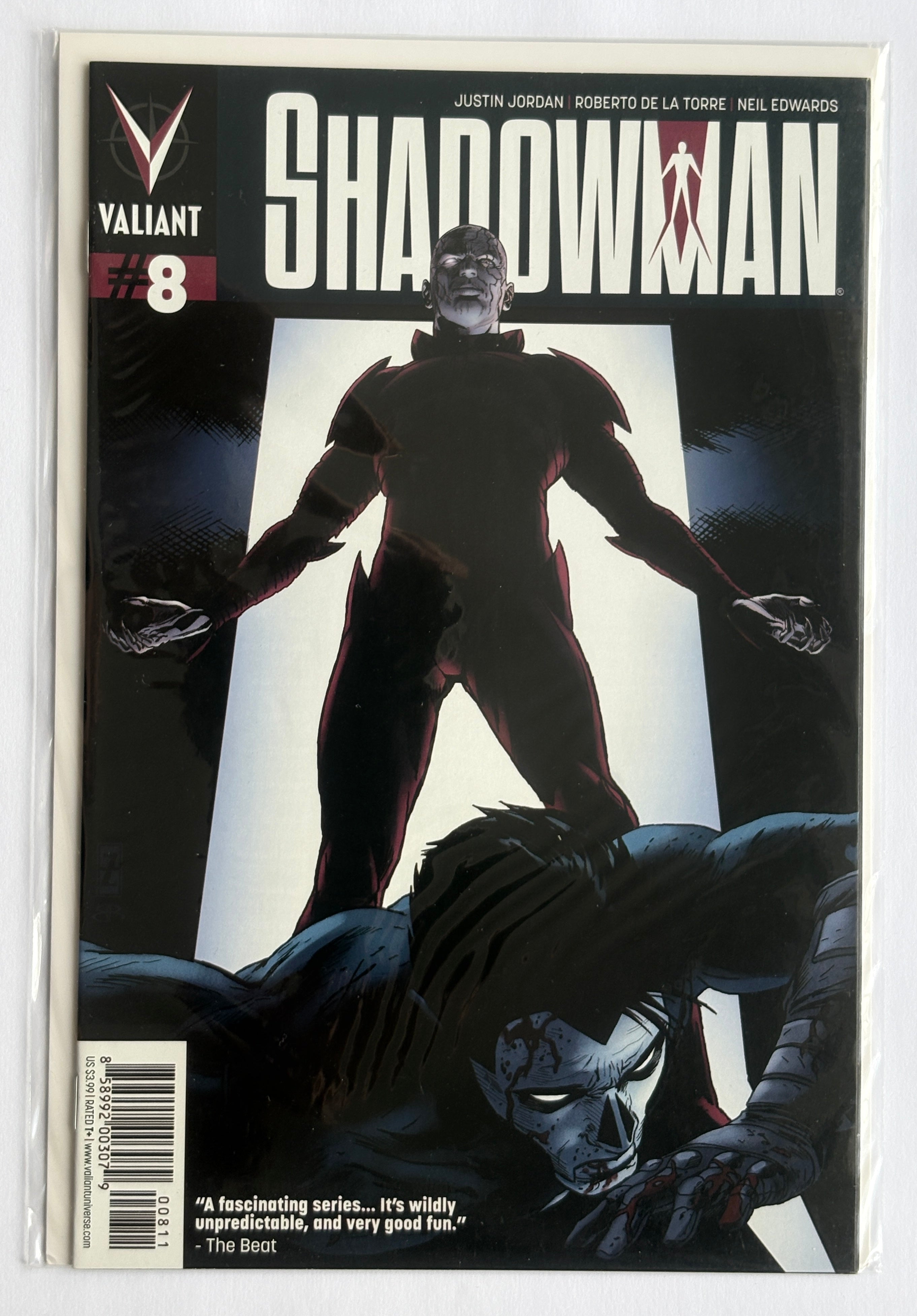 Shadowman #8 - 1st Printing - Valiant Comics July 2013 VF 8.0