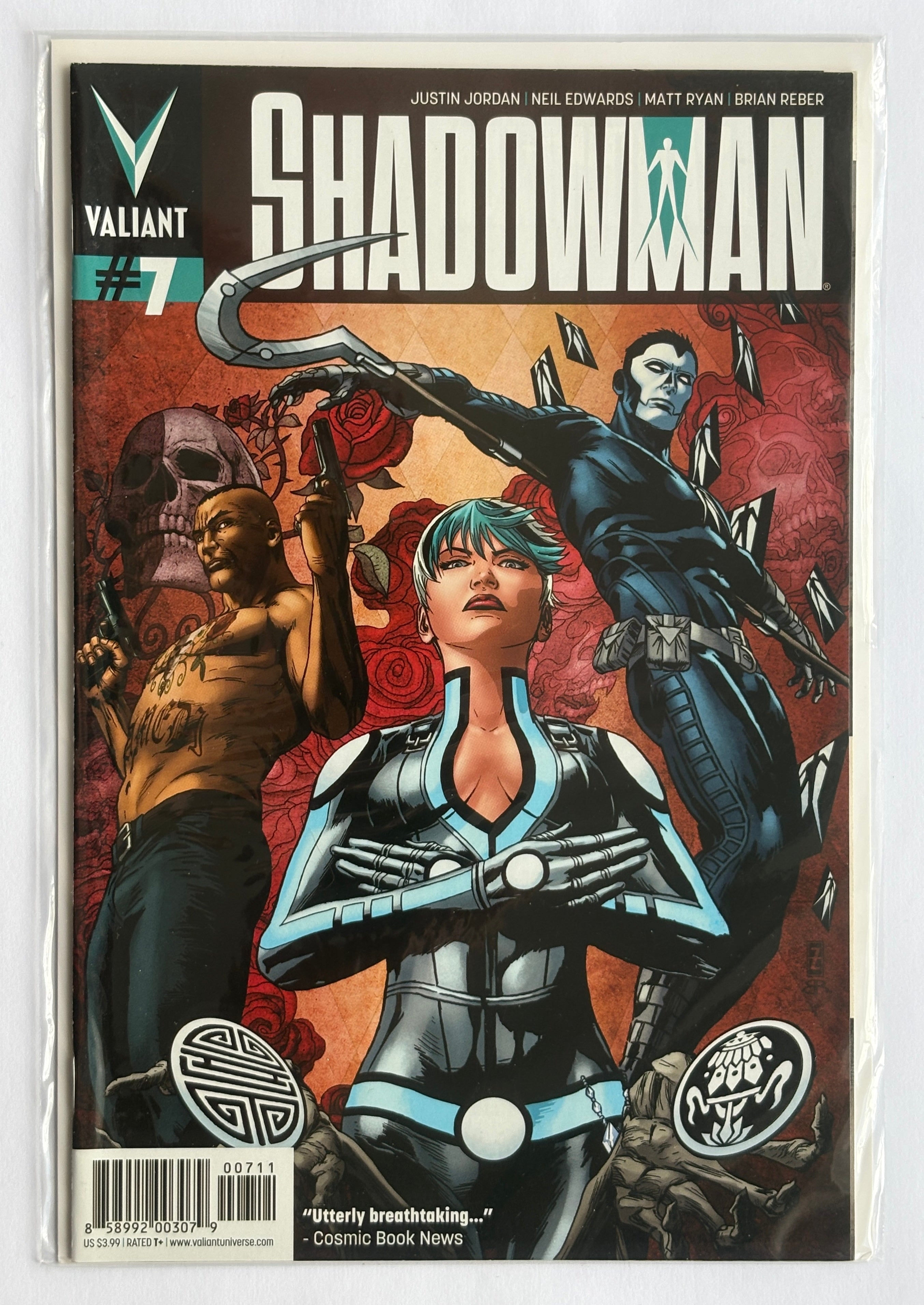 Shadowman #7 - 1st Printing - Valiant Comics June 2013 VF 8.0