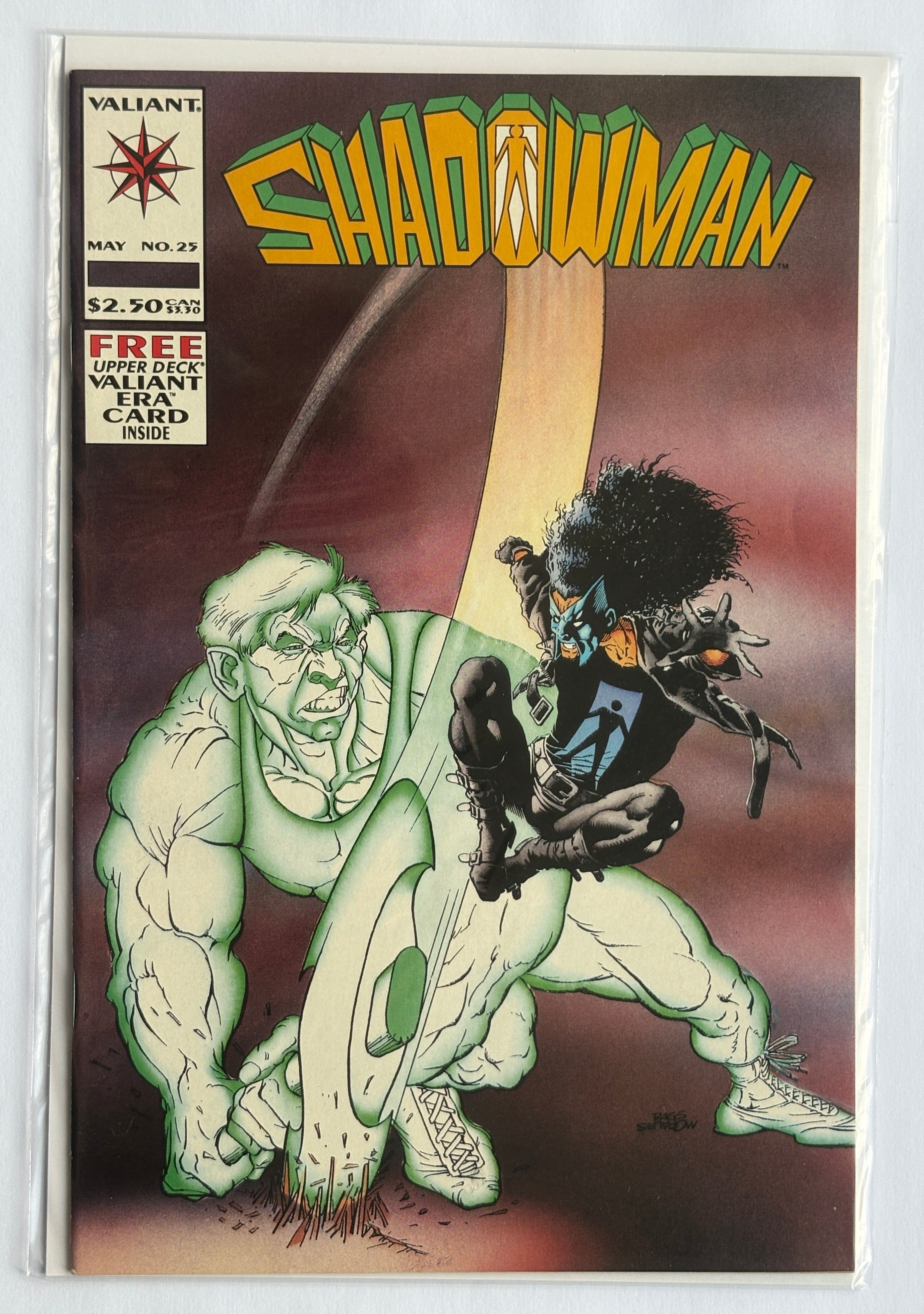 Shadowman #25 - Valiant Comics May 1994 VF 8.0