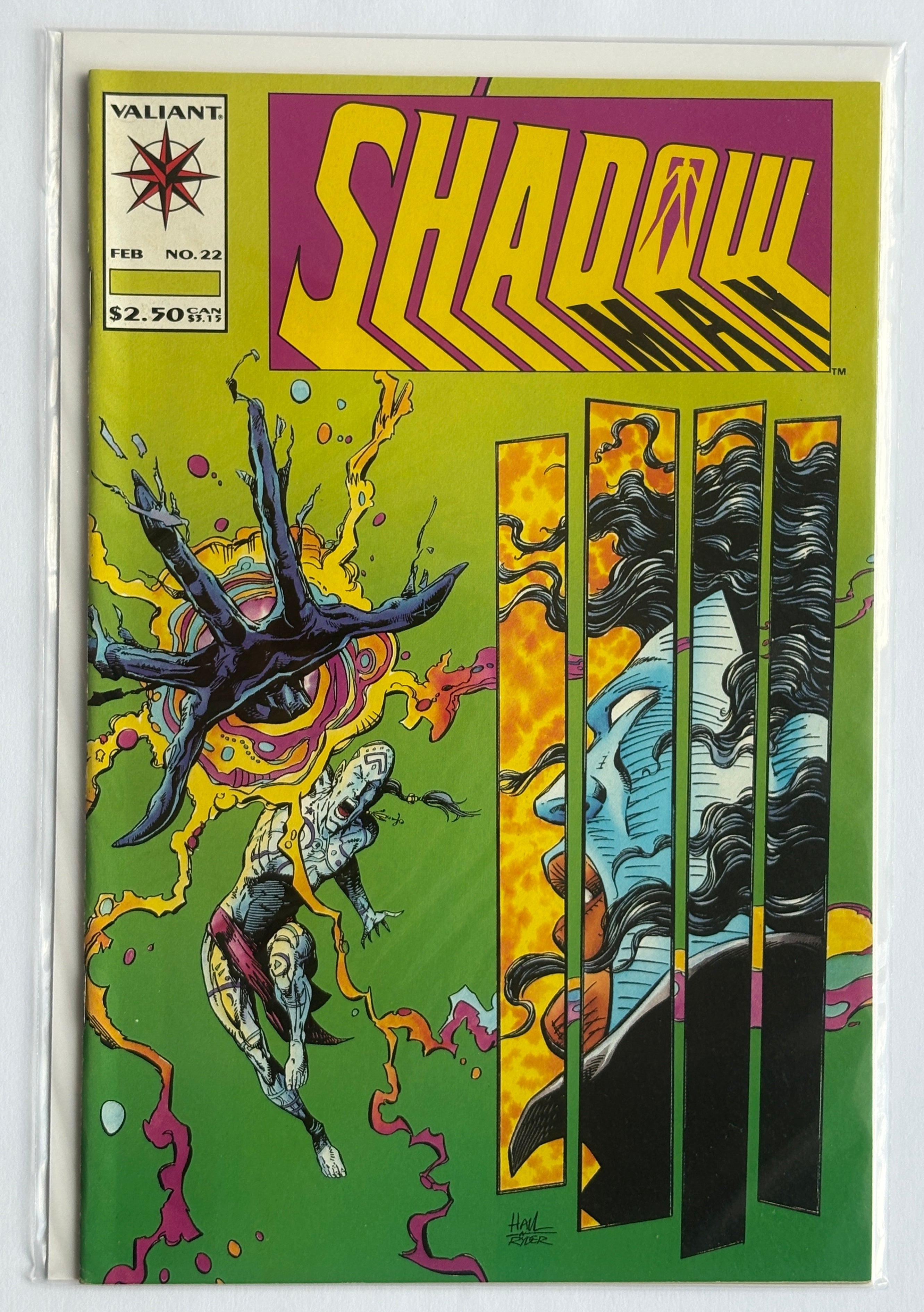 Shadowman #22 - Valiant Comics February 1994 VF- 7.5