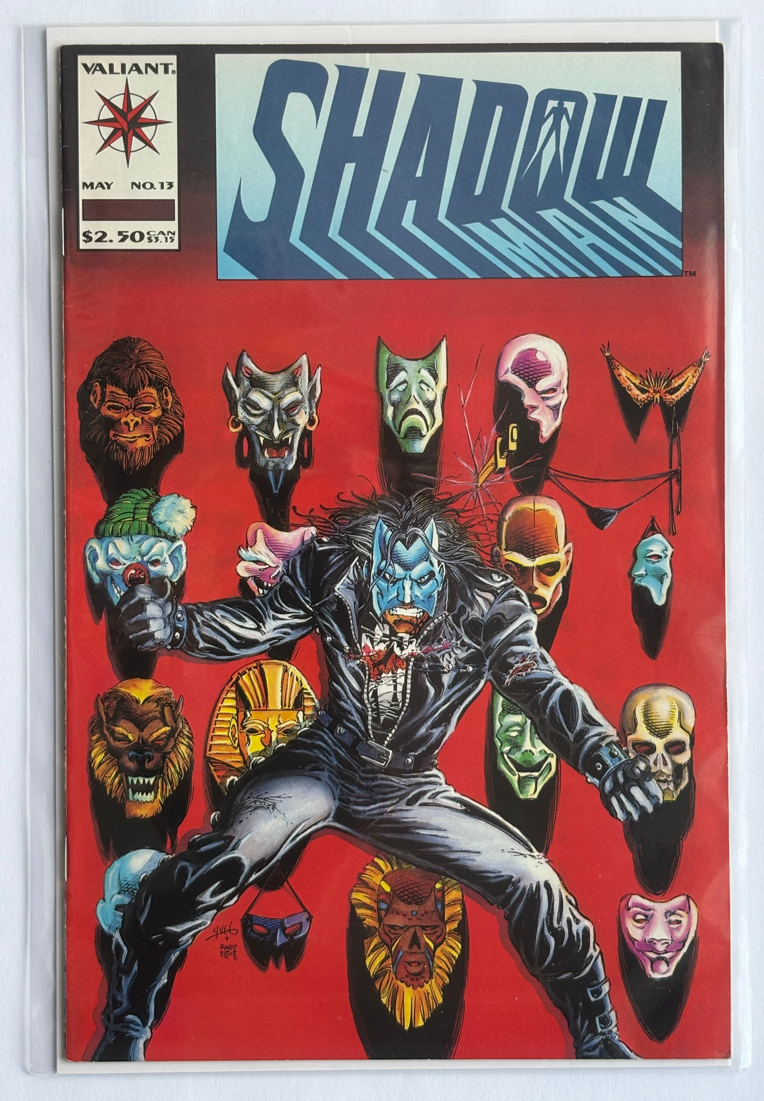 Shadowman #13 - Valiant Comics May 1993 VF- 7.5