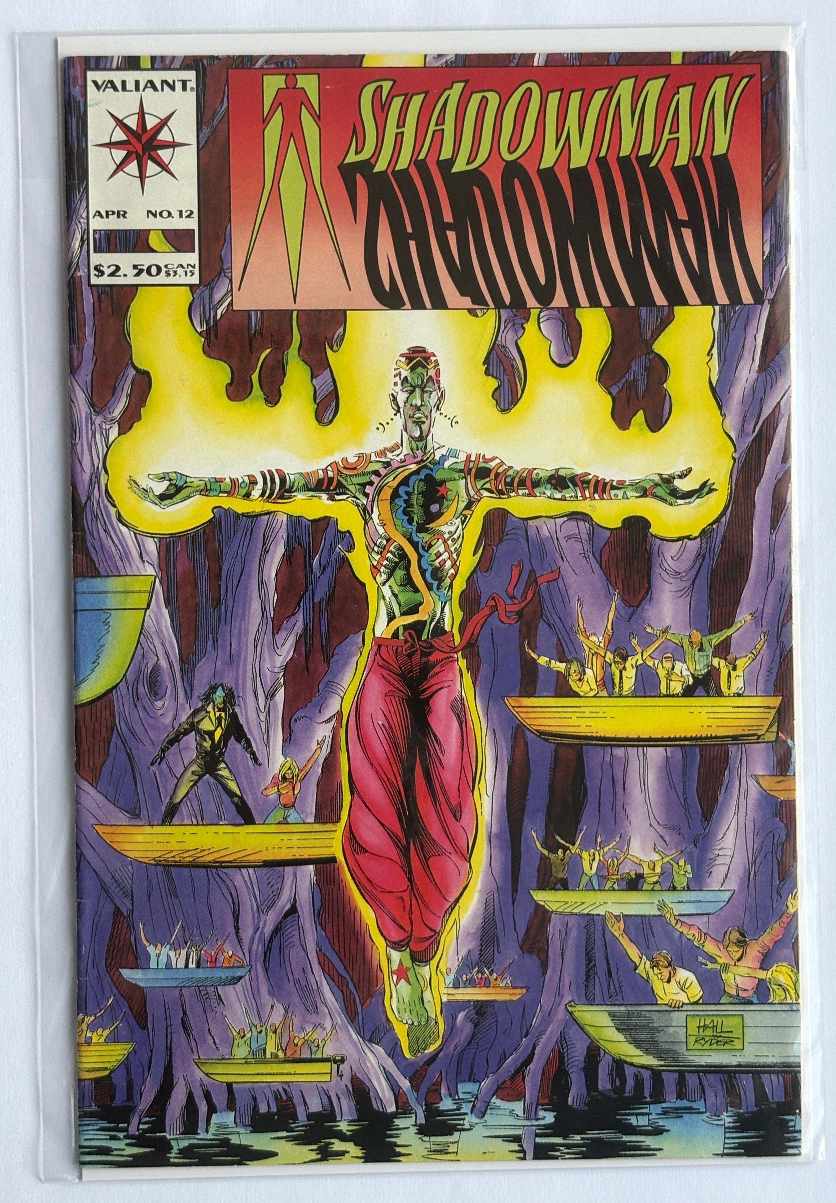 Shadowman #12 - Valiant Comics April 1993 F/VF 7.0