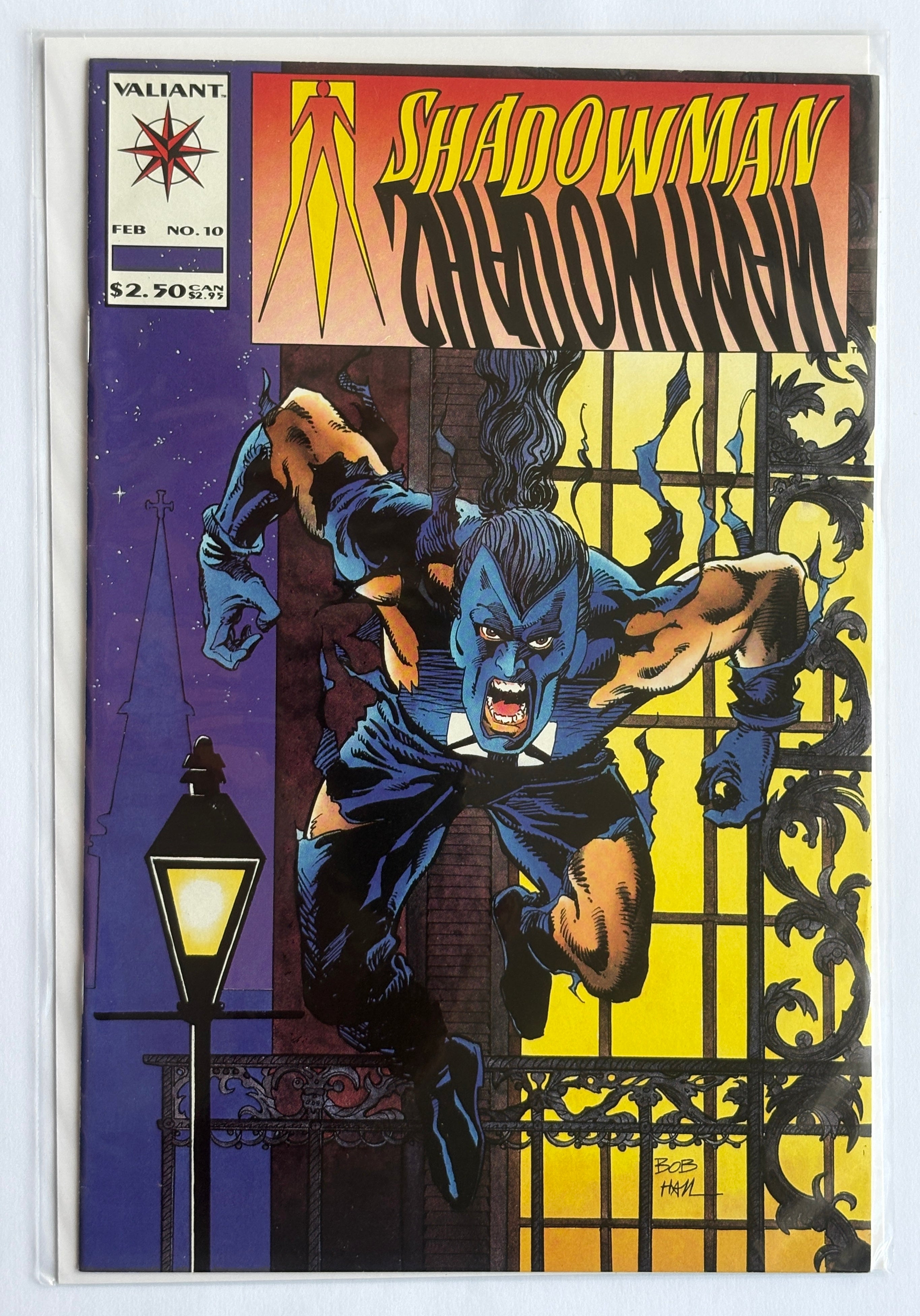 Shadowman #10 - Valiant Comics February 1993 VF- 7.5