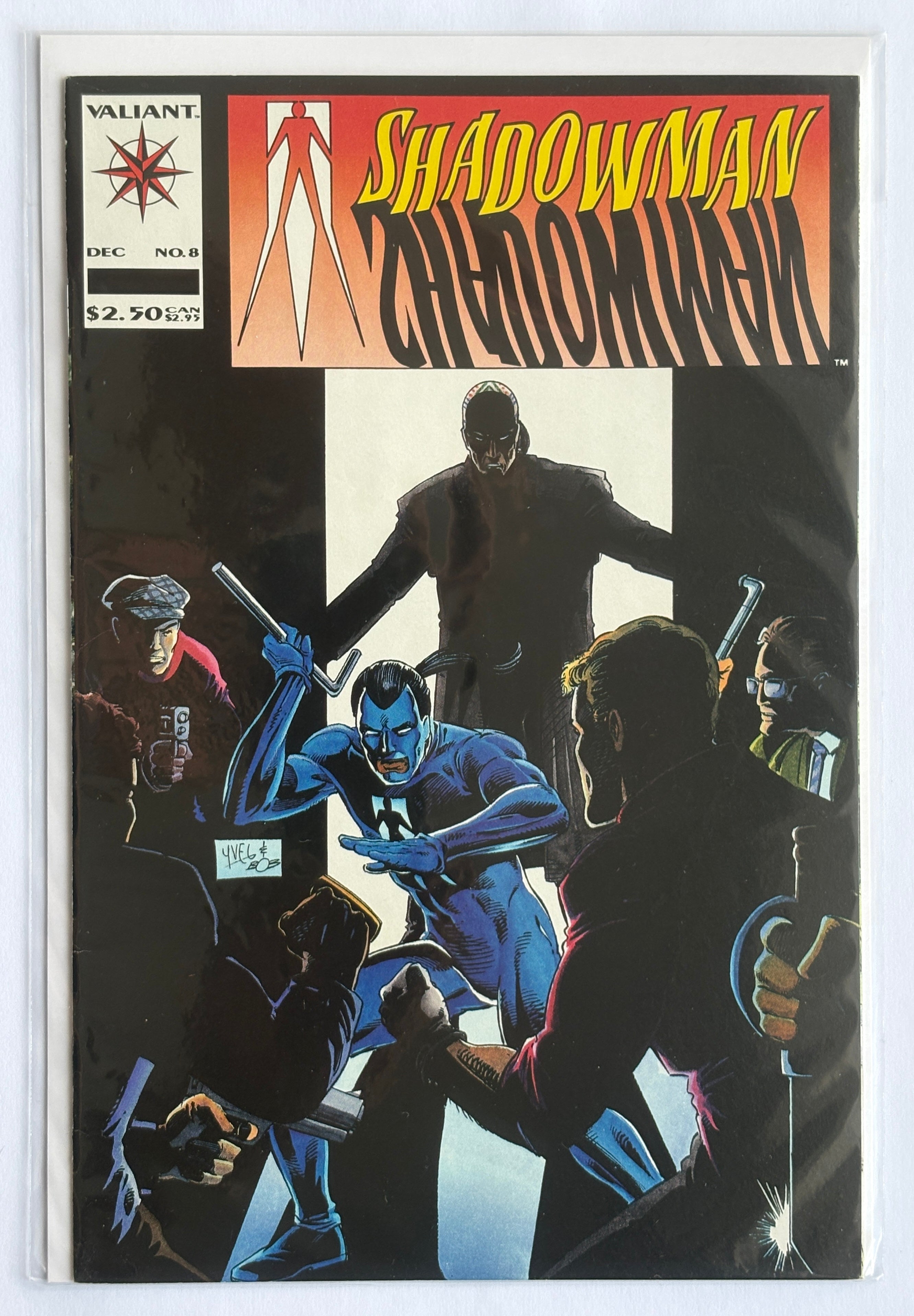 Shadowman #8 - Valiant Comics December 1992 VF- 7.5