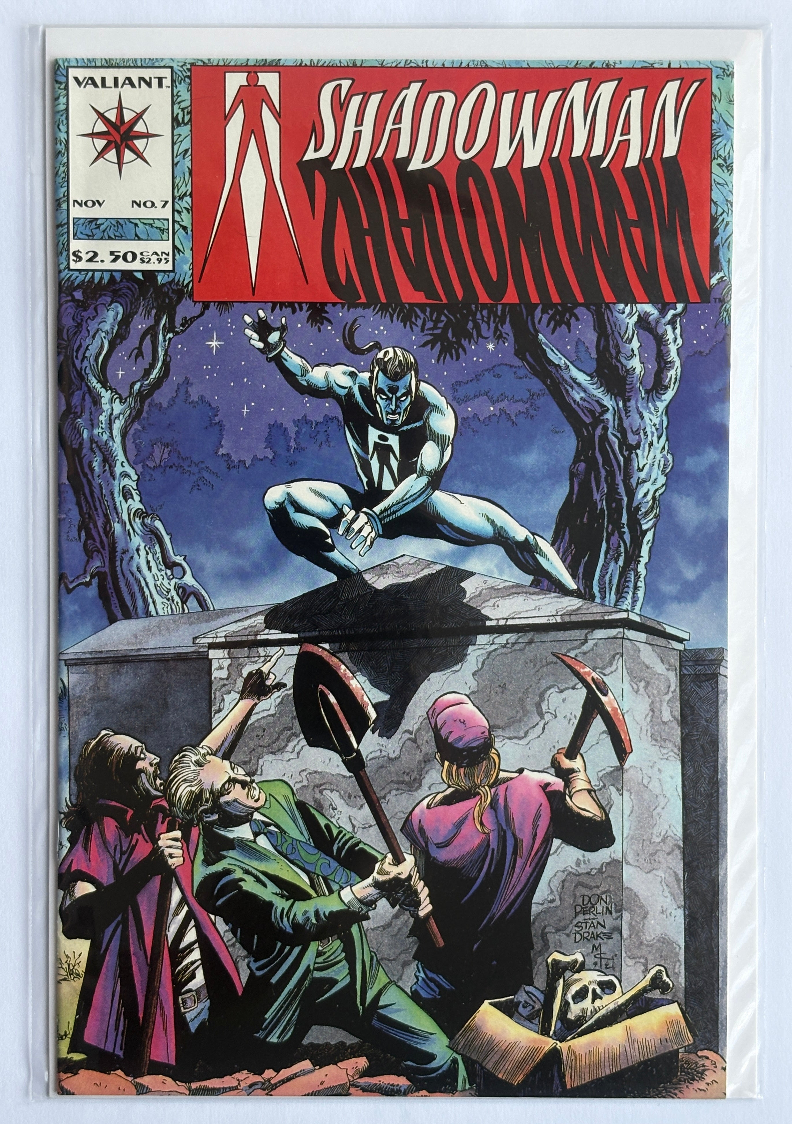Shadowman #7 - Valiant Comics November 1992 F/VF 7.0