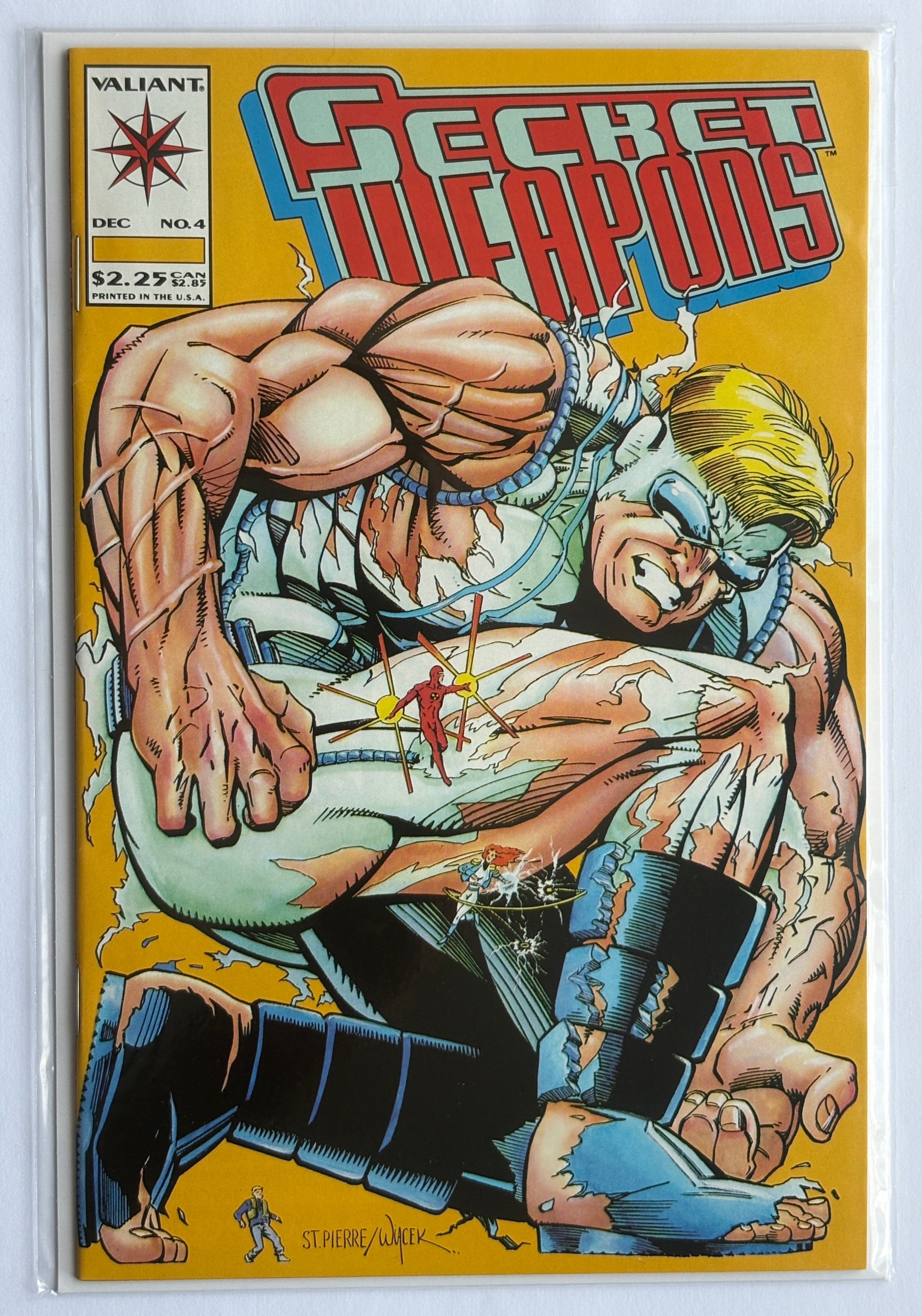 Secret Weapons #4 - 1st Printing - Valiant Comics December 1993 VF 8.0