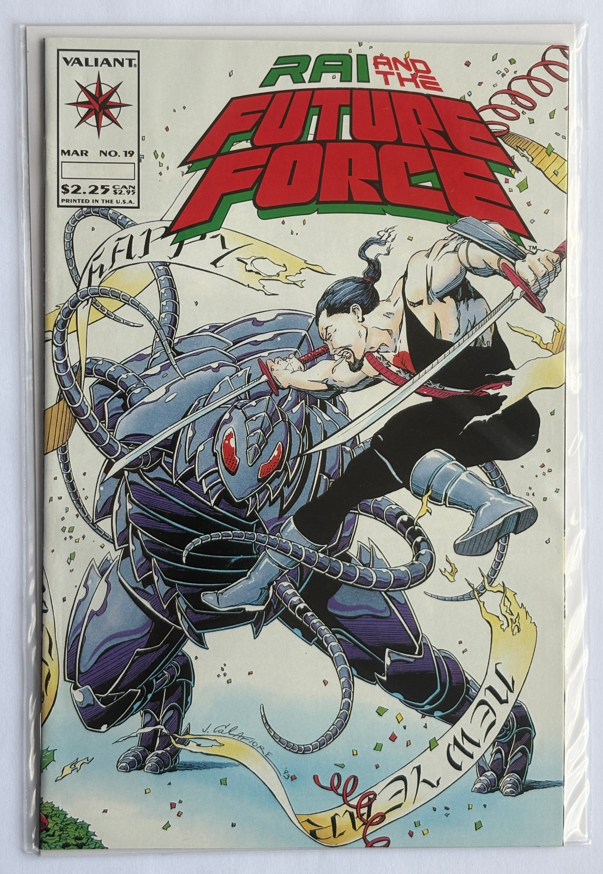 Rai and the Future Force #19 - Valiant Comics March 1994 VF 8.0
