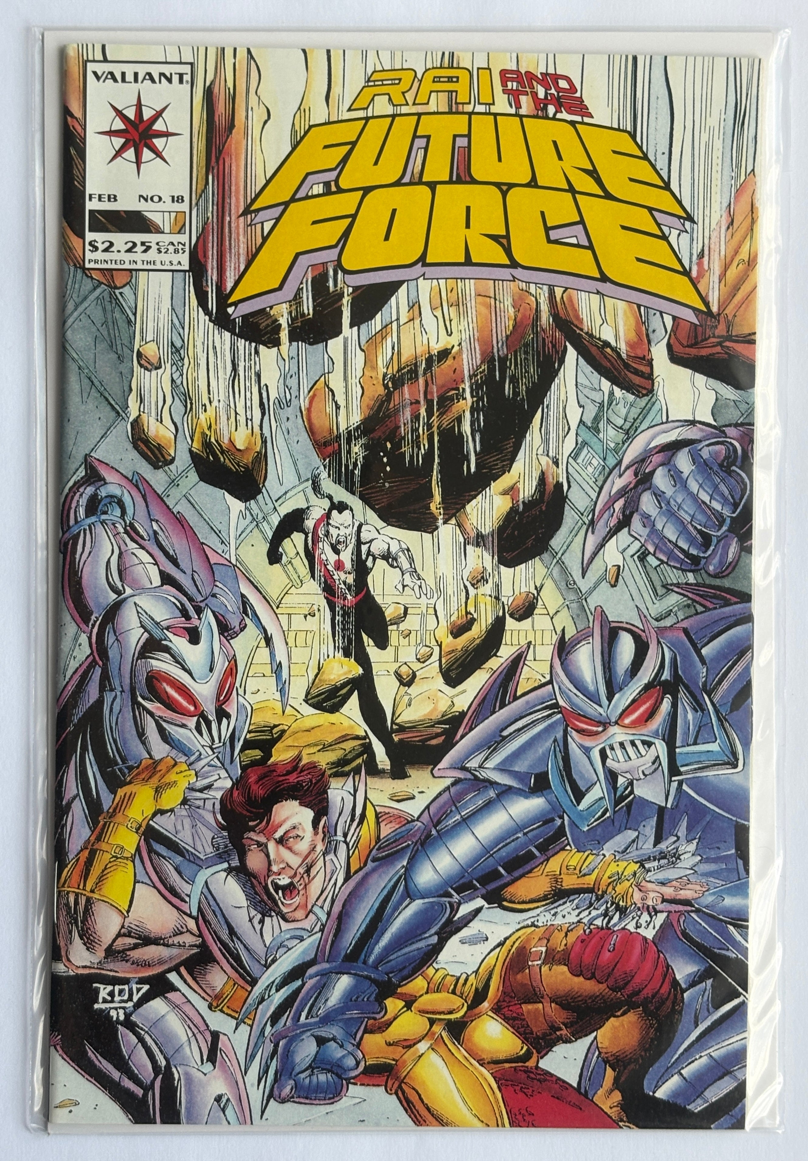 Rai and the Future Force #18 - Valiant Comics February 1994 VF 8.0