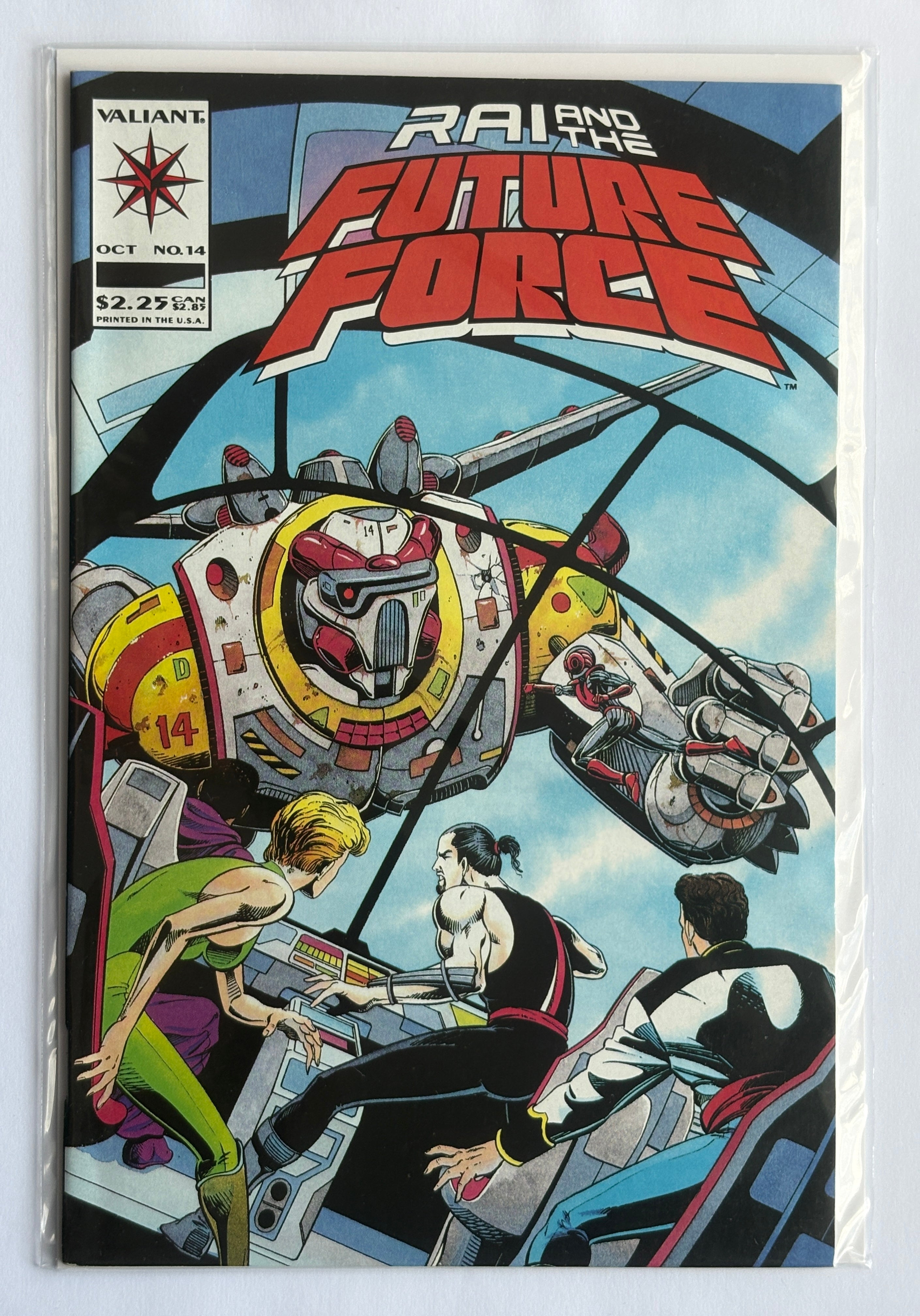 Rai and the Future Force #14 - Valiant Comics October 1993 VF- 7.5