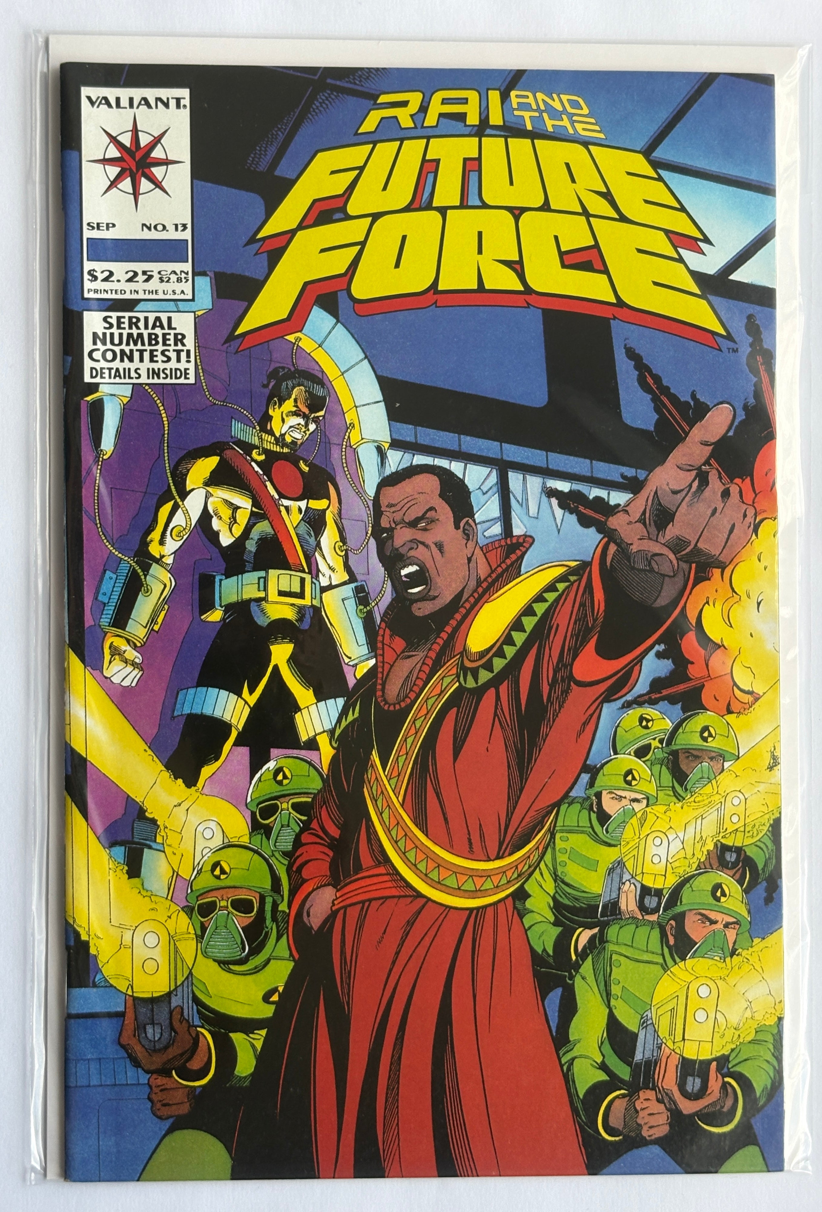 Rai and the Future Force #13 - Valiant Comics September 1993 VF/NM 9.0