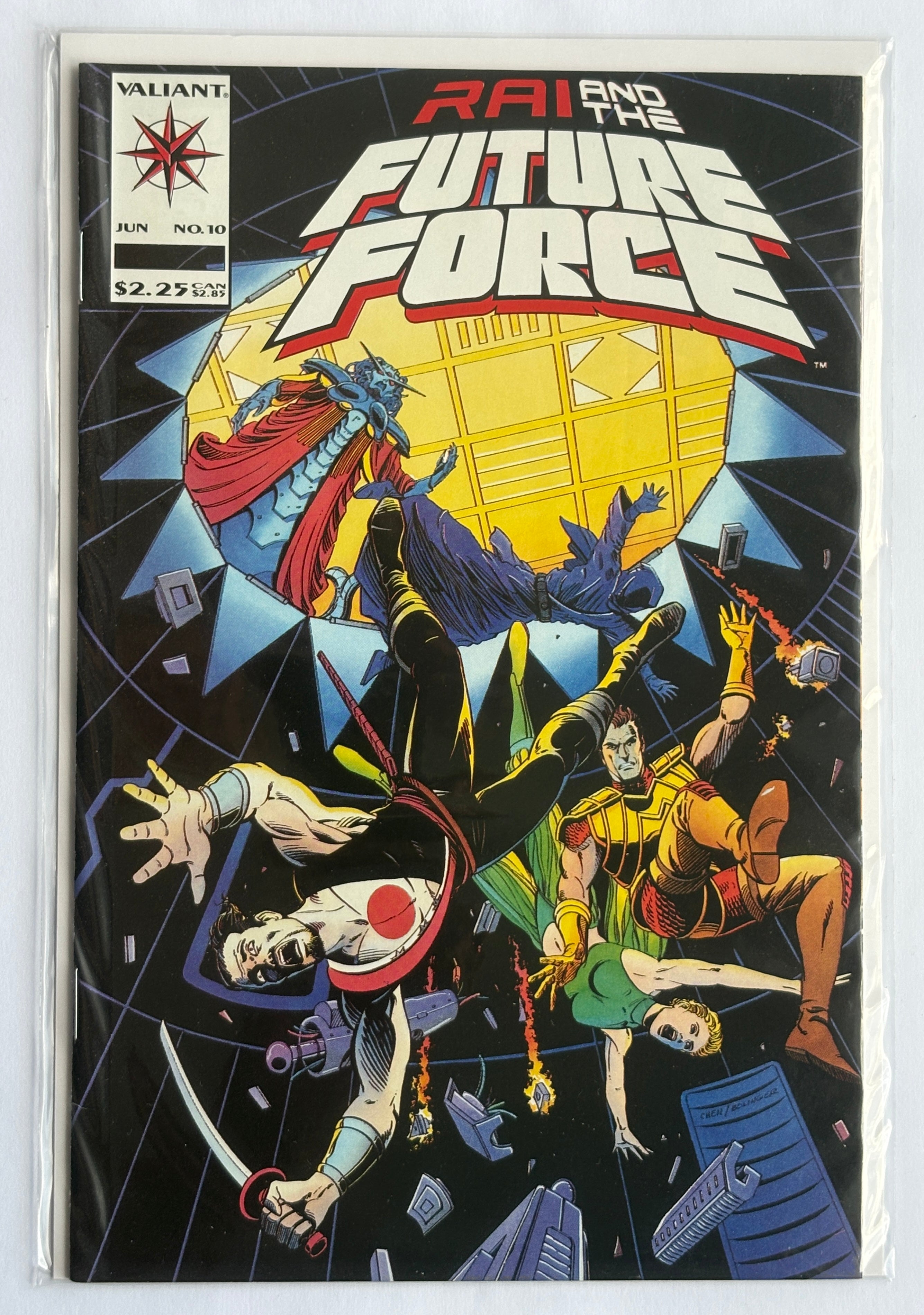 RAI and the Future Force #10 - 1st Printing - Valiant Comics June 1993 VF 8.0