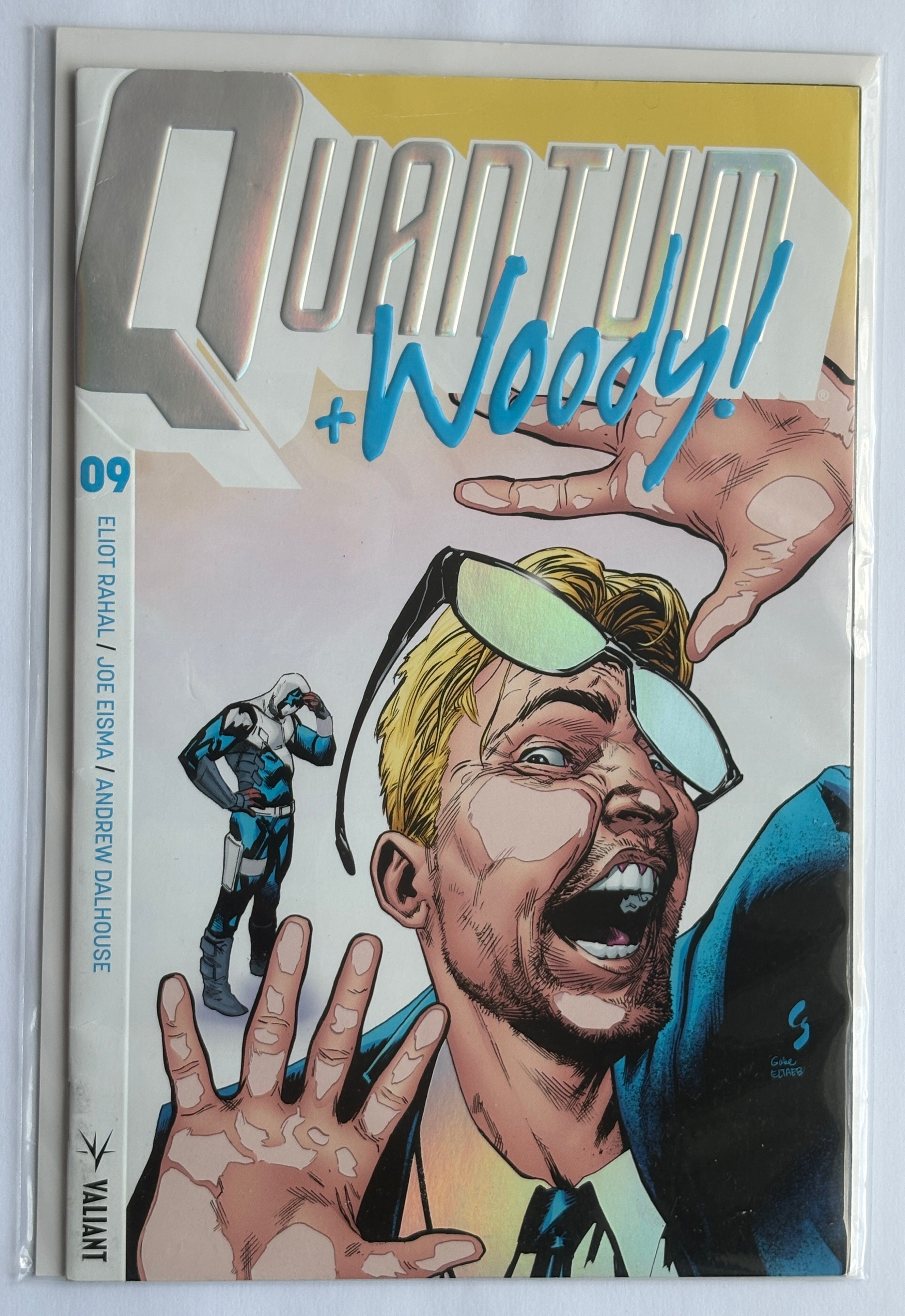 Quantum and Woody #9 - 1st Printing Valiant August 2018 F/VF 7.0
