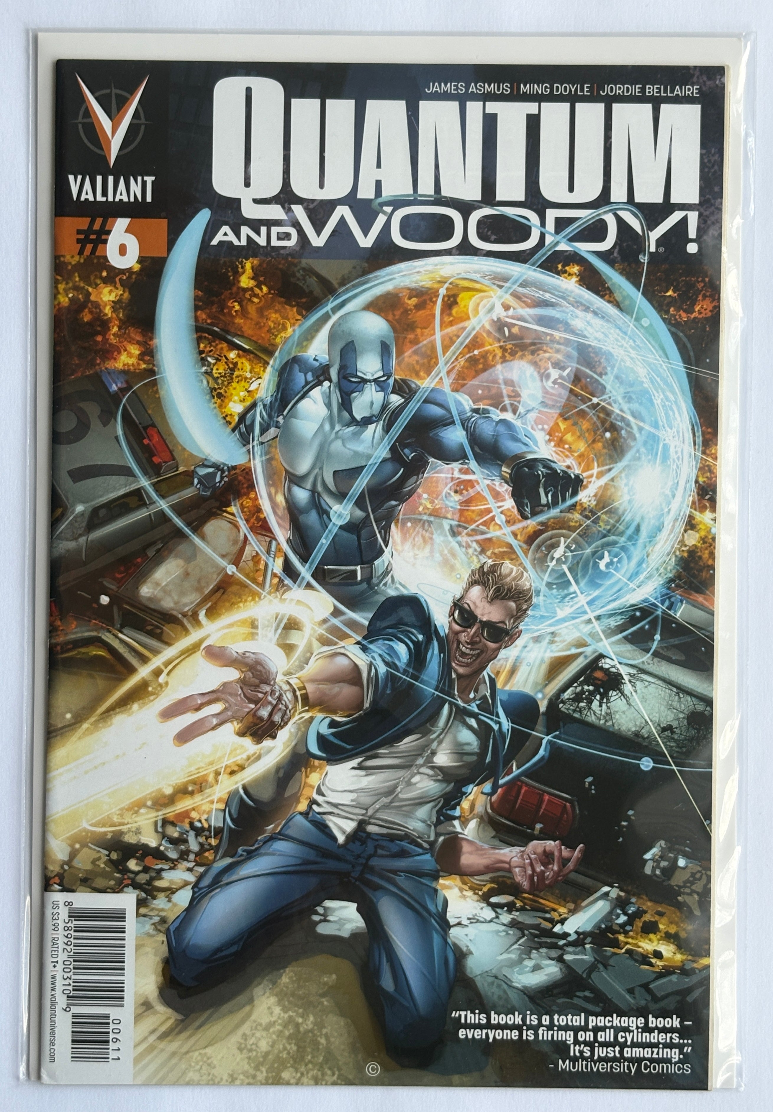 Quantum and Woody #6 - 1st Printing Valiant December 2013 VF 8.0