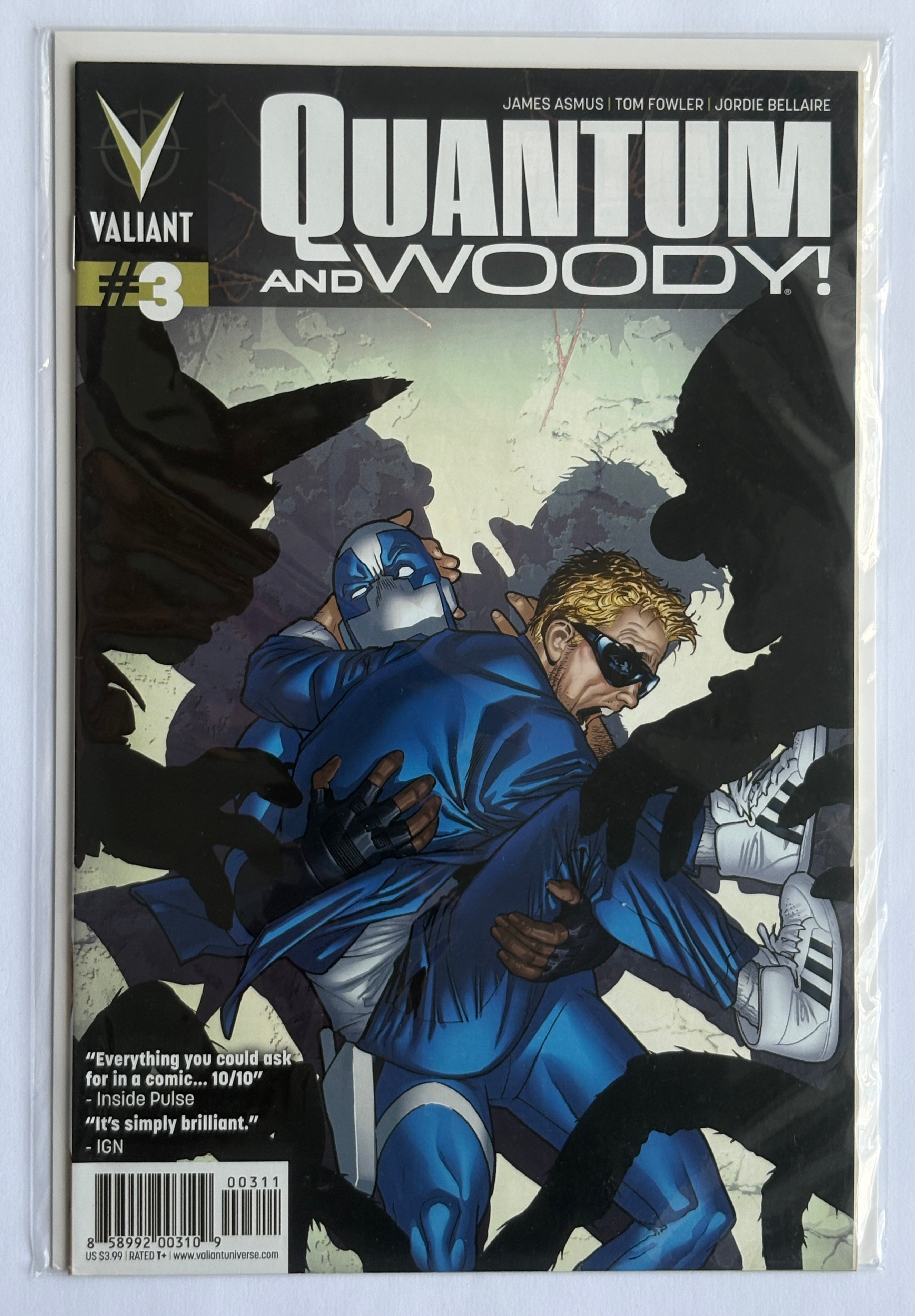 Quantum and Woody #3 - 1st Printing Valiant September 2013 VF- 7.5