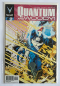 Quantum and Woody #2 - 1st Printing Valiant August 2013 VF- 7.5