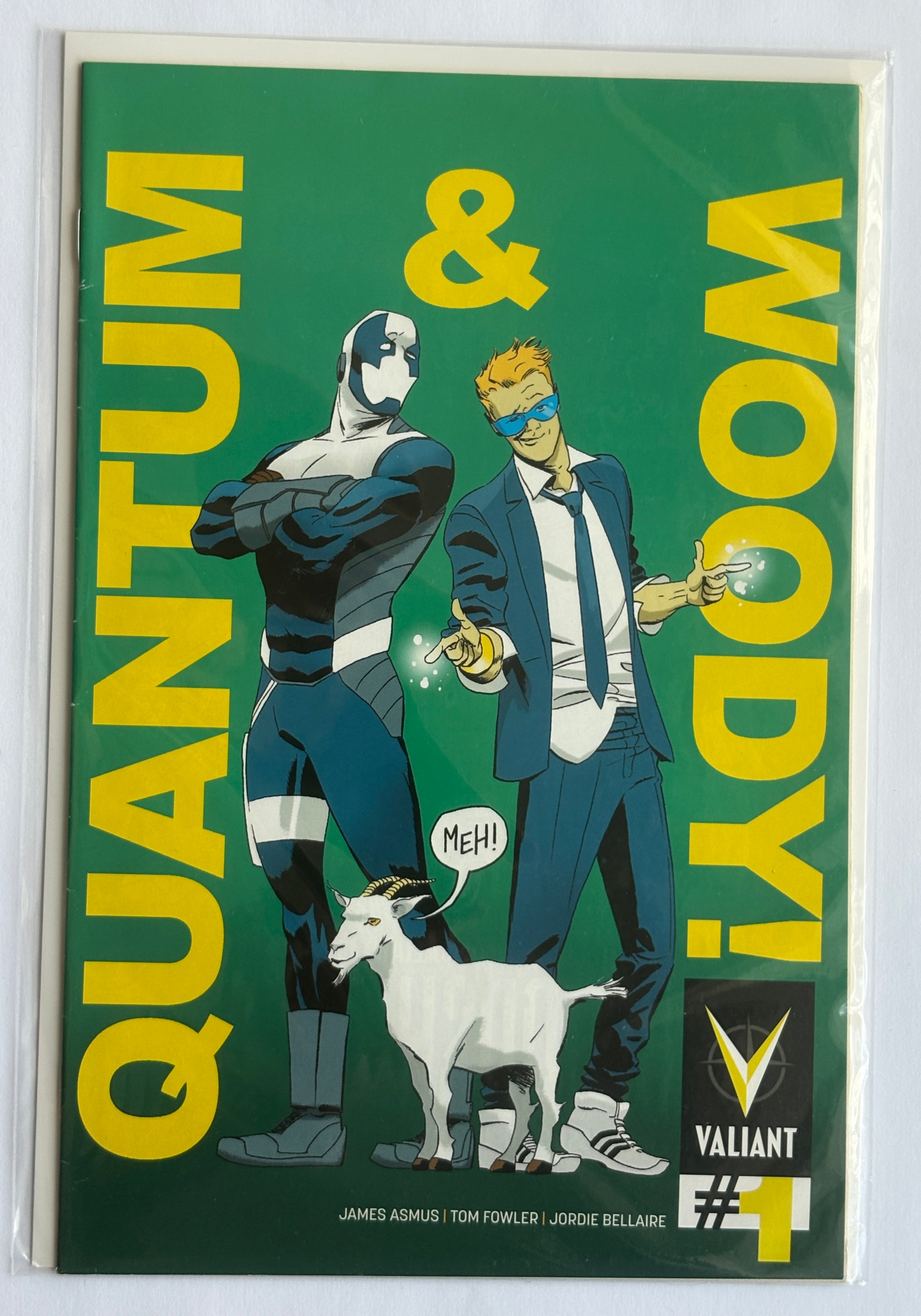 Quantum and Woody #1 - 1st Printing Valiant July 2013 F/VF 7.0