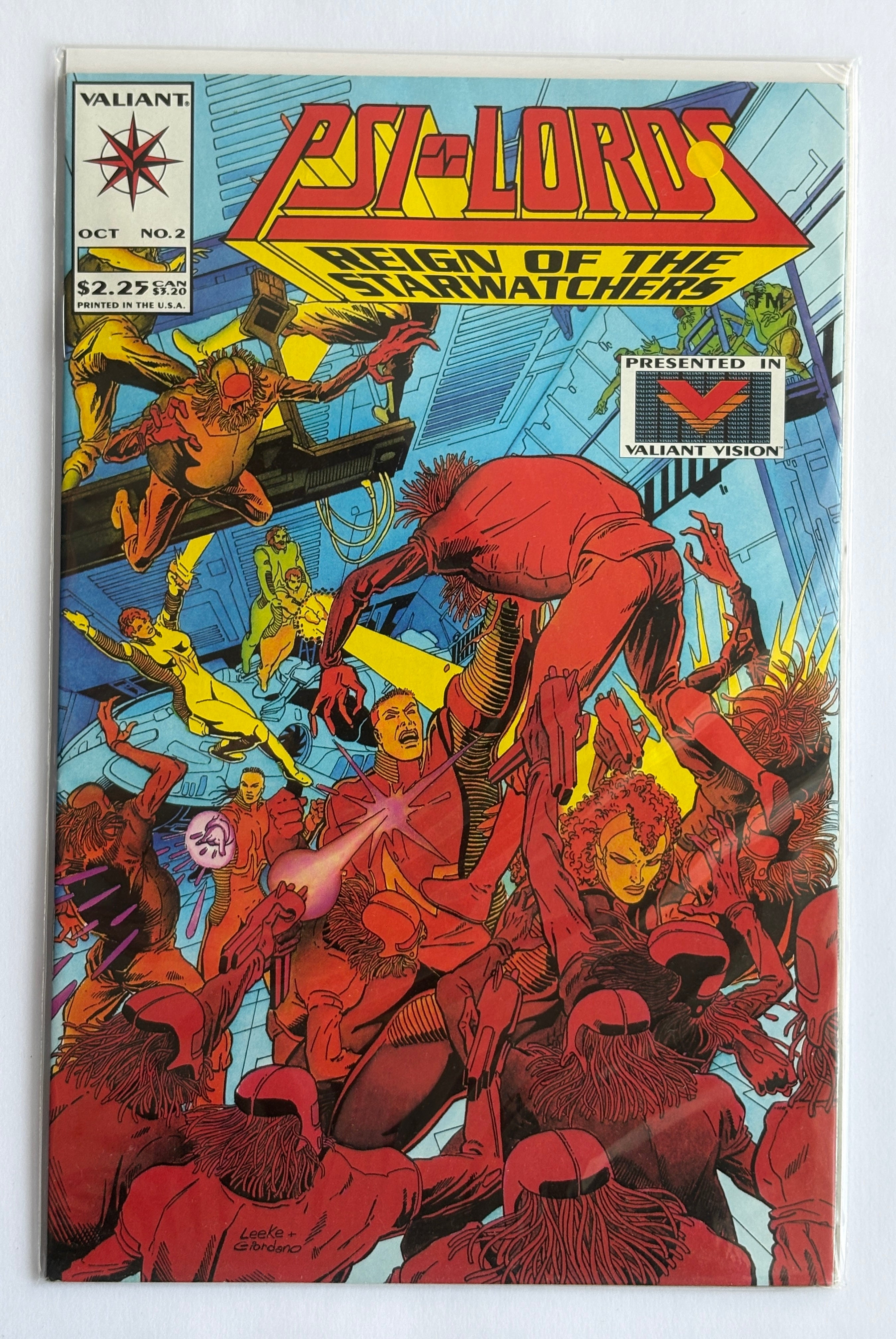 PSI Lords #2 - 1st Printing - Valiant Comics October 1994 VF 8.0