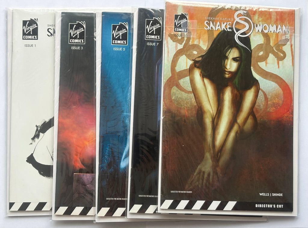 Shekhar Kapur's Snake Woman #1 to 10 Director's Cut (10 Comics) 2006 VF+ 8.5