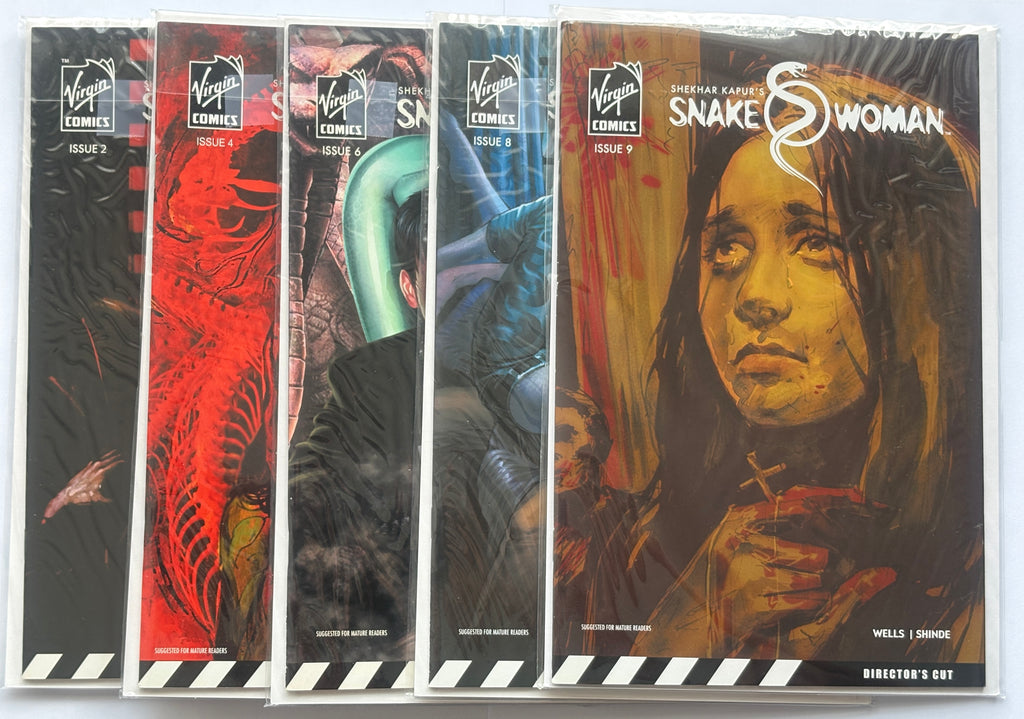 Shekhar Kapur's Snake Woman #1 to 10 Director's Cut (10 Comics) 2006 VF+ 8.5