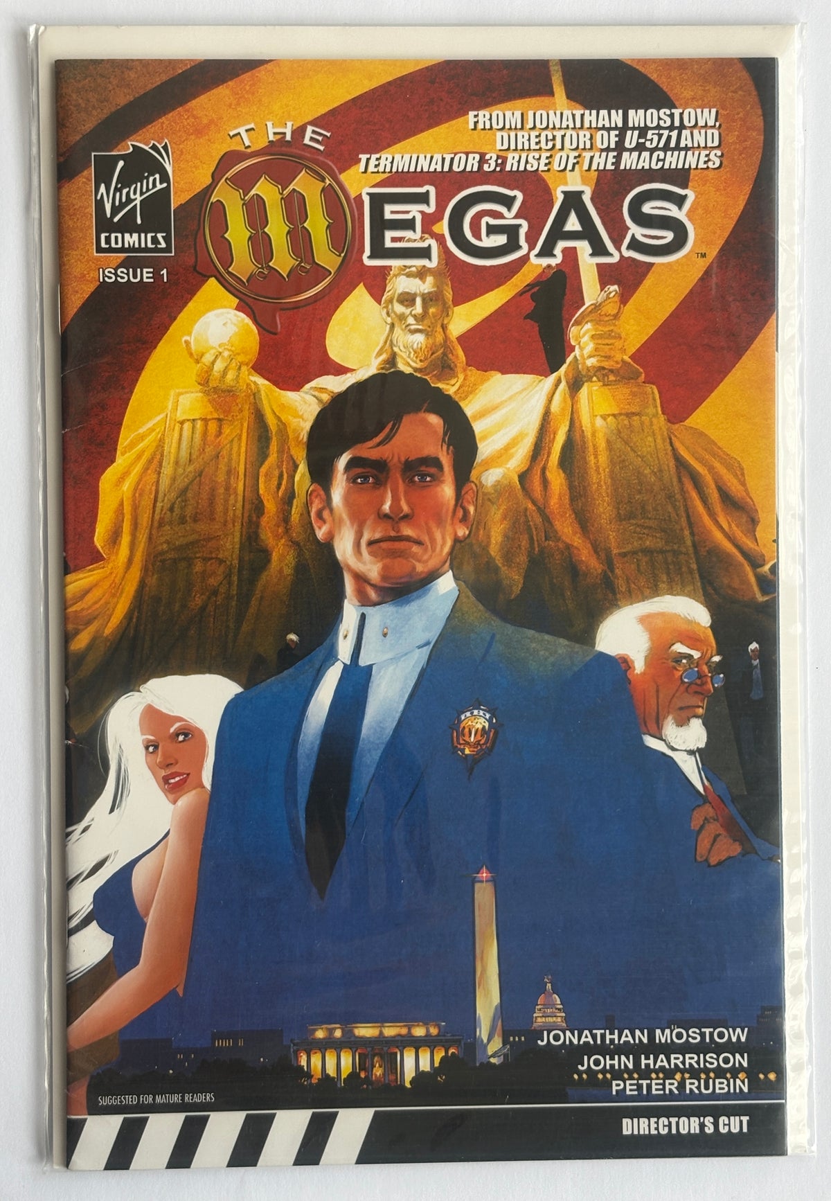 The Megas #1 - Virgin Comics February 2008 F/VF 7.0