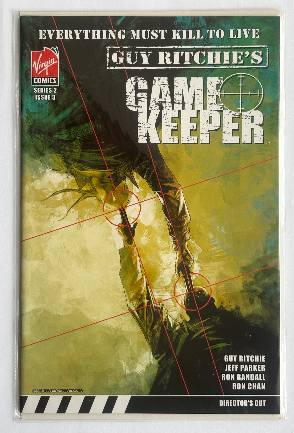 Guy Ritchie's Game Keeper Series 2 Issue #3 - Virgin Comics May 2008 VF+ 8.5