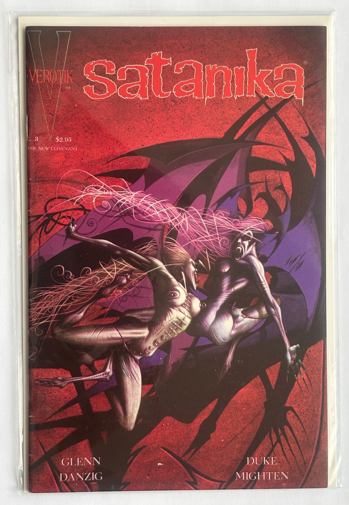 Satanika #3 - 1st Printing Verotik Comics July 1995 F/VF 7.0