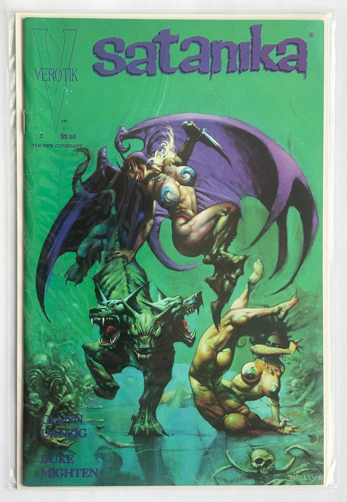 Satanika #2 - 1st Printing Verotik Comics April 1995 F/VF 7.0