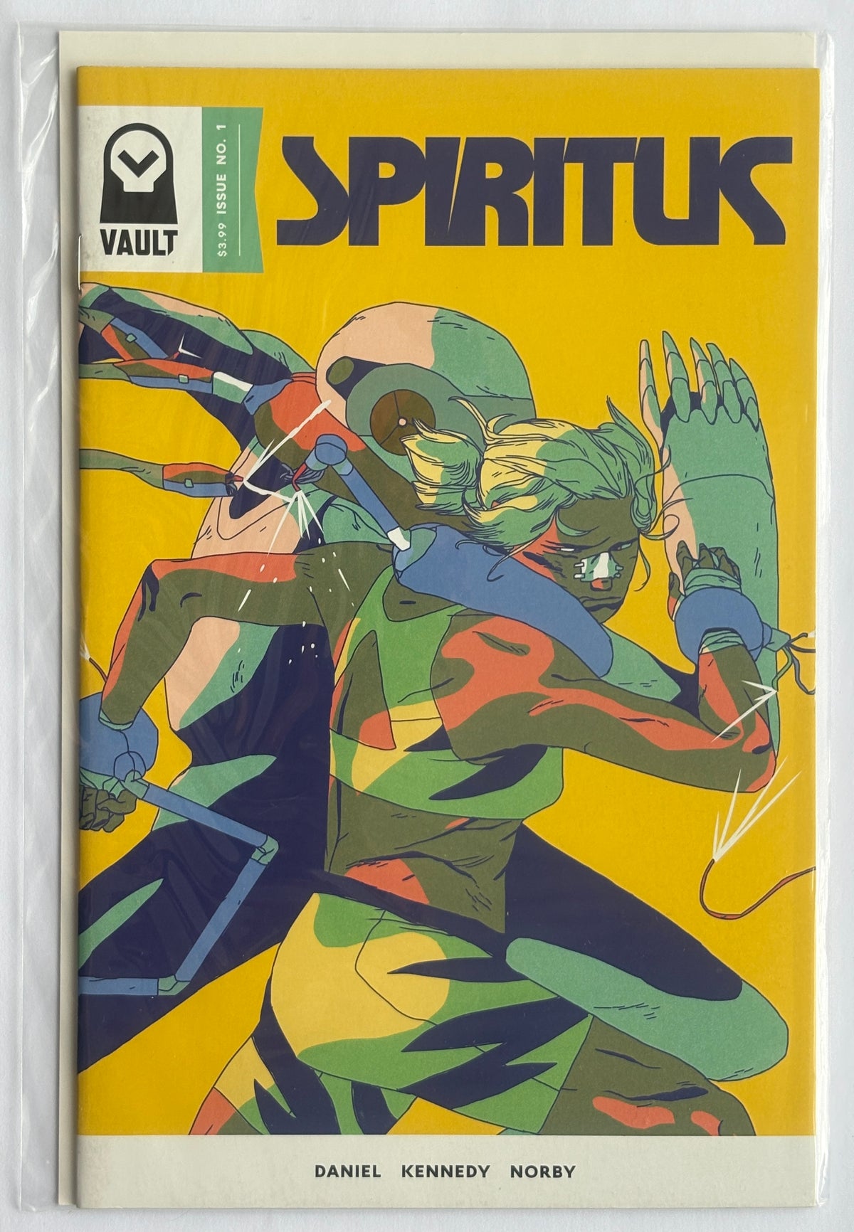 Spiritus #1 - 1st Printing - Vault - August 2017 VF/NM 9.0