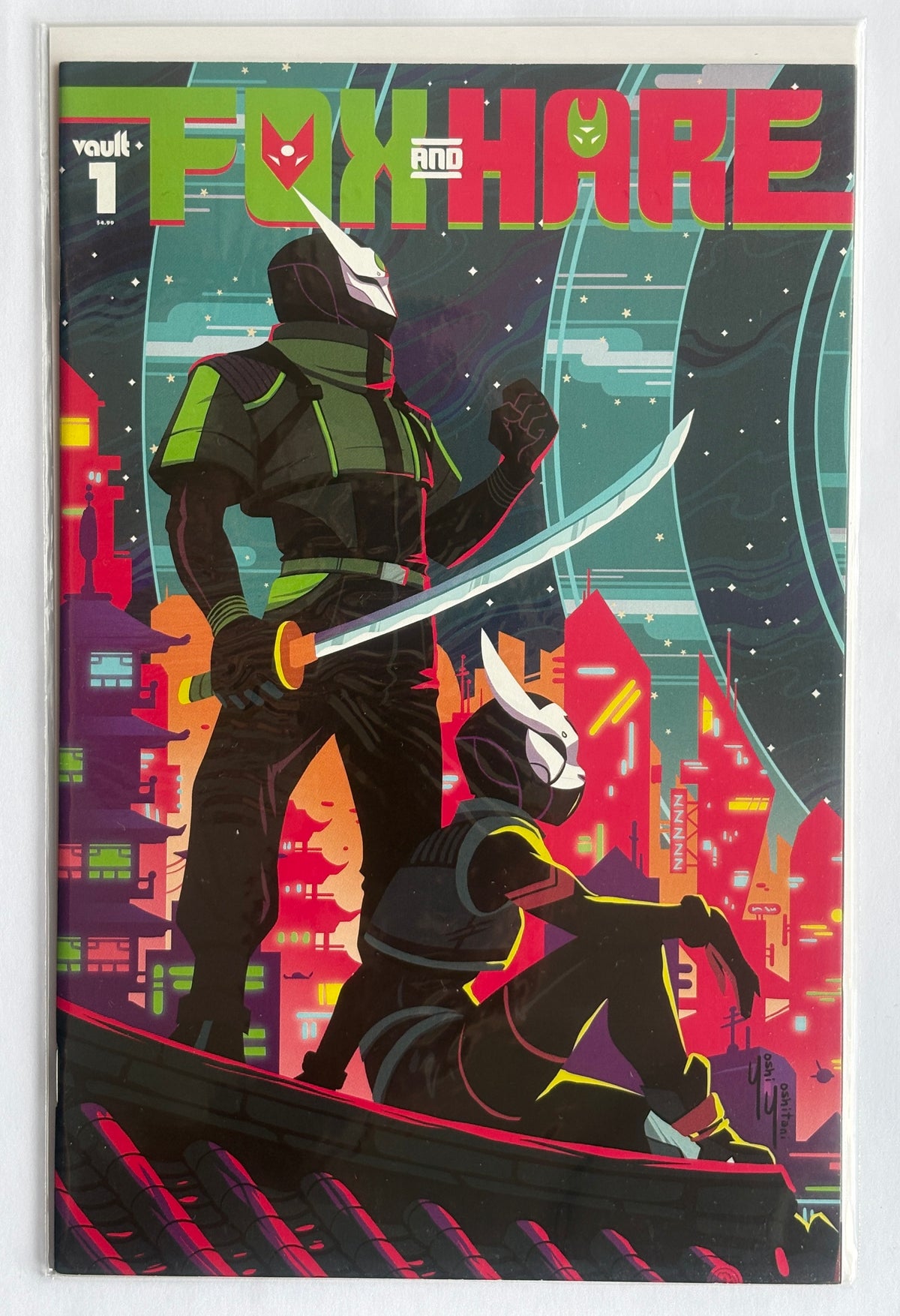 Fox and Hare #1 - 1st Printing Yoshitano Variant Vault Comics May 2022 VF+ 8.5