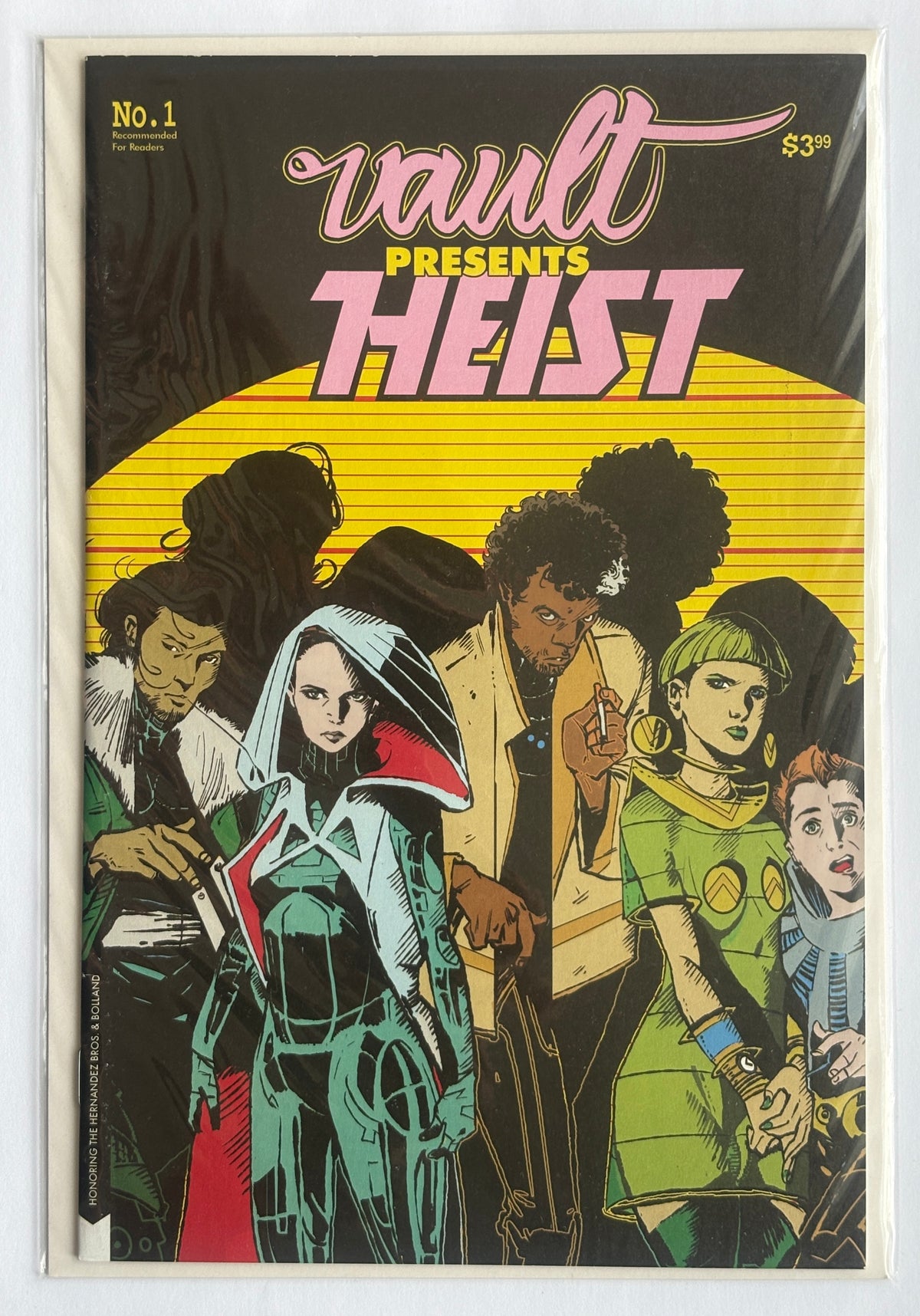 Vault presents Heist #1 - 1st Printing - November 2019 VF+ 8.5