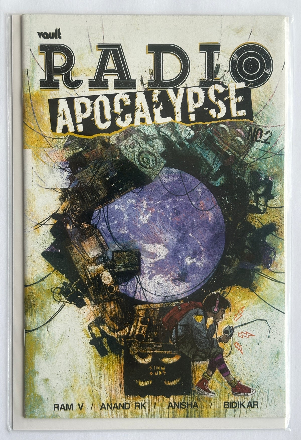 Radio Apocalypse #2 - 1st Printing Cover B Vault Comics February 2022 NM- 9.2