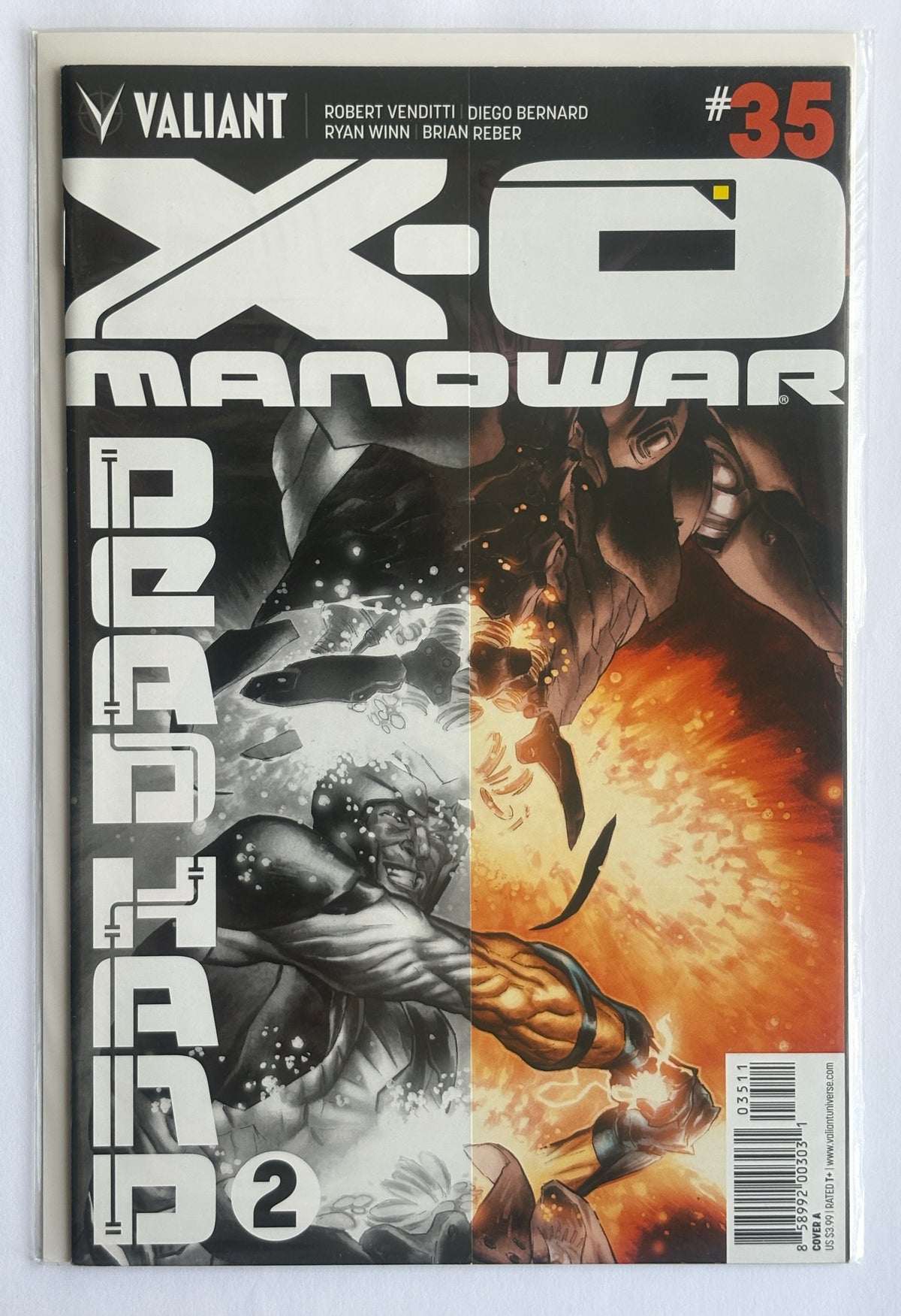 X-O Manowar #35 - 1st Printing - Valiant Comics April 2015 VF+ 8.5