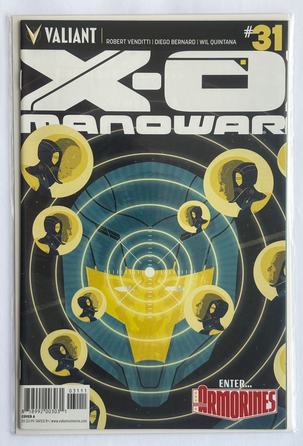 X-O Manowar #31 - 1st Printing - Valiant Comics December 2014 VF 8.0