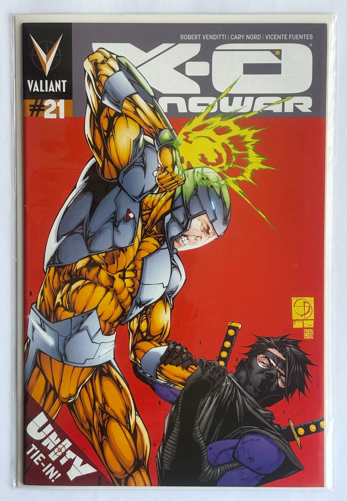 X-O Manowar #21 - 1st Printing - Valiant Comics January 2014 F/VF 7.0