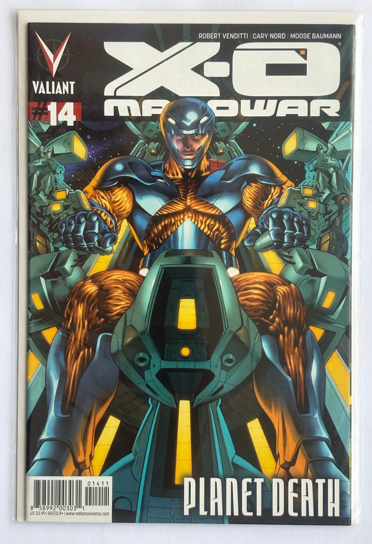 X-O Manowar #14 - 1st Printing - Valiant Comics June 2013 F/VF 7.0