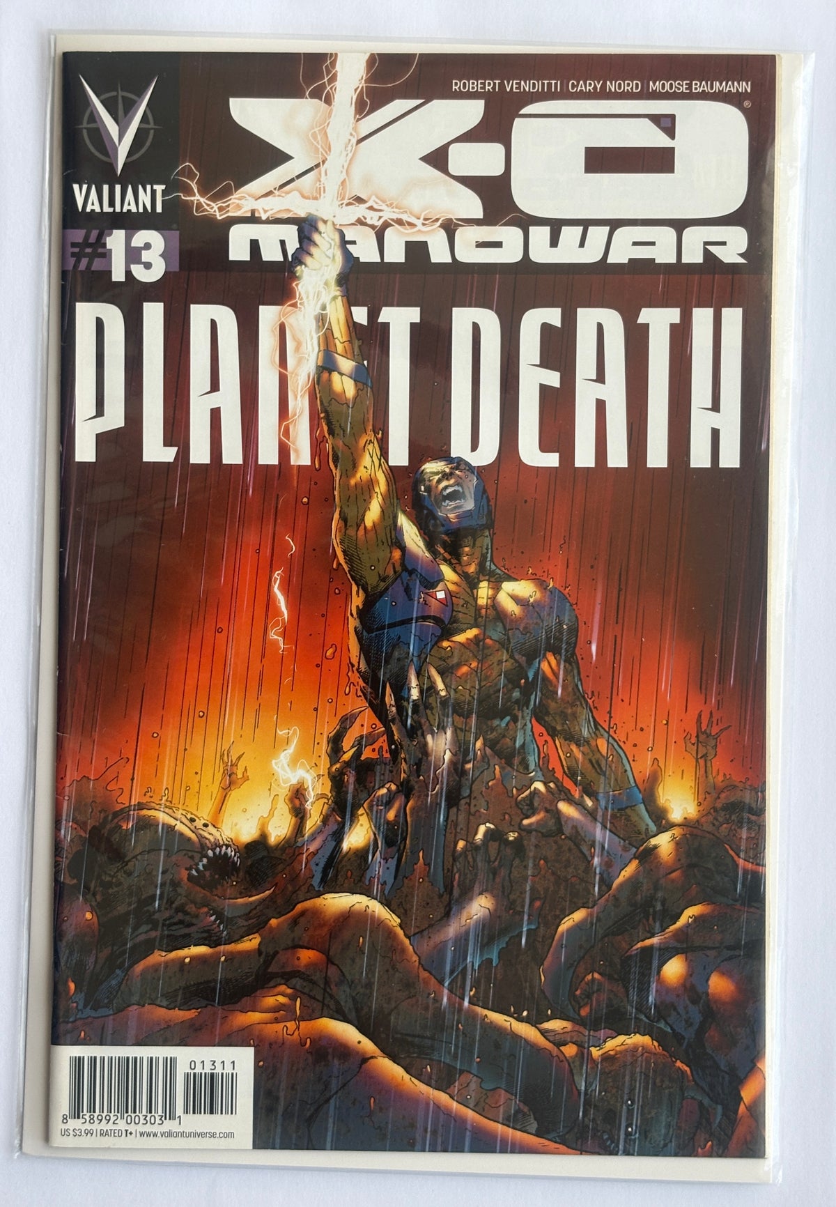 X-O Manowar #13 - 1st Printing - Valiant Comics May 2013 FN+ 6.5