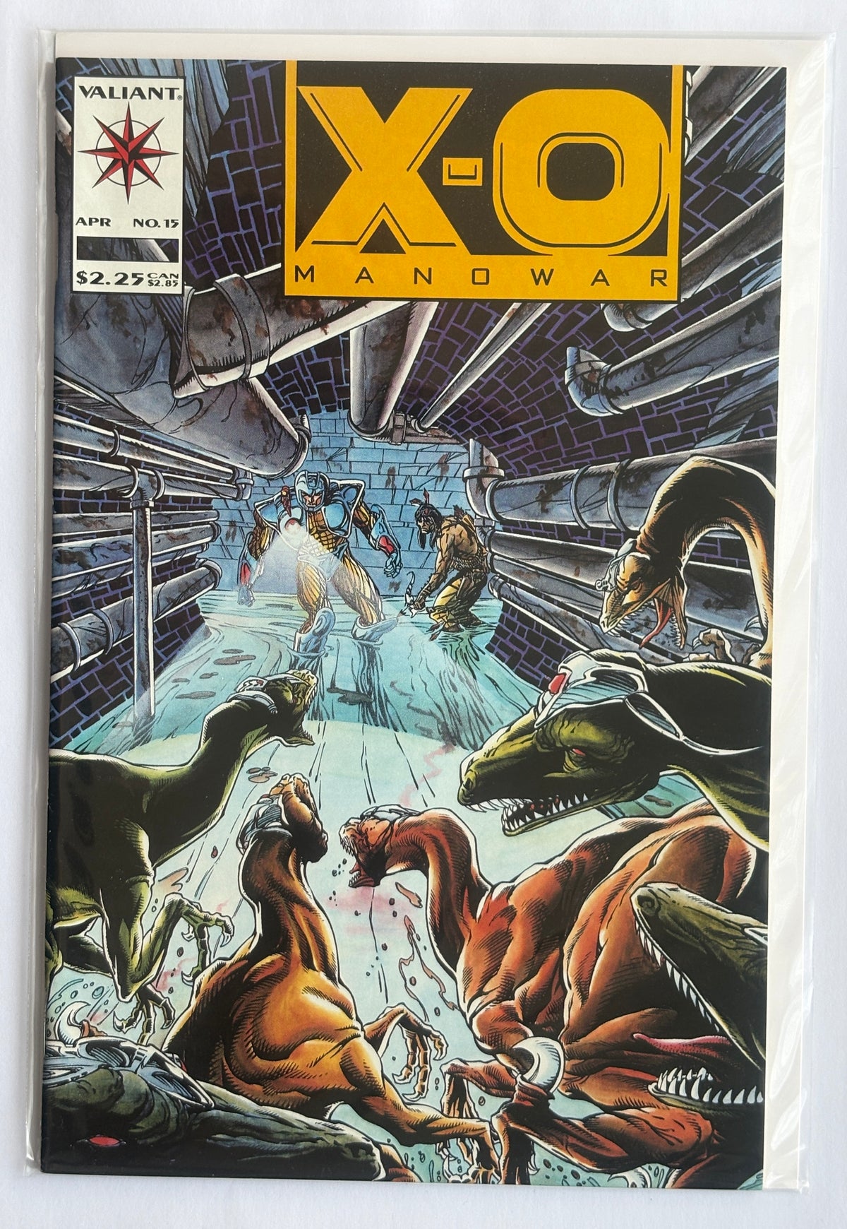 X-O Manowar #15 - 1st Printing - Valiant Comics April 1993 VF+ 8.5