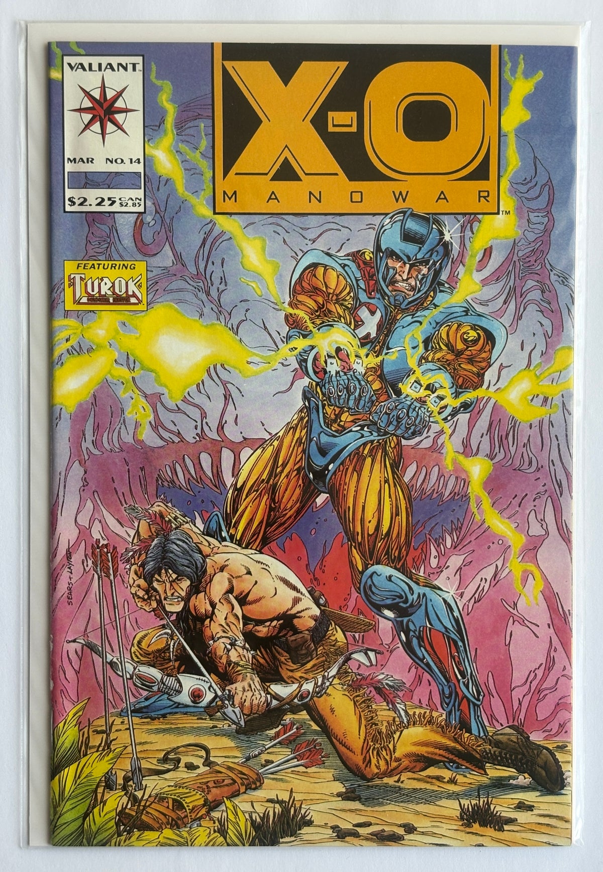 X-O Manowar #14 - 1st Printing - Valiant Comics March 1993 VF/NM 9.0