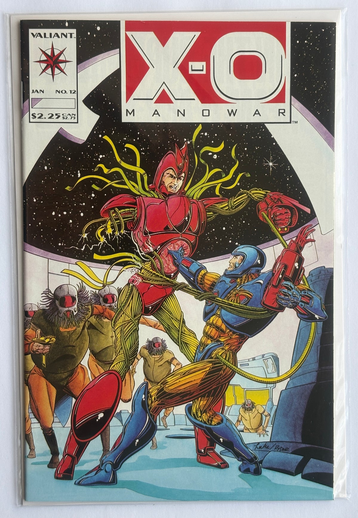 X-O Manowar #12 - 1st Printing - Valiant Comics January 1993 VF+ 8.5