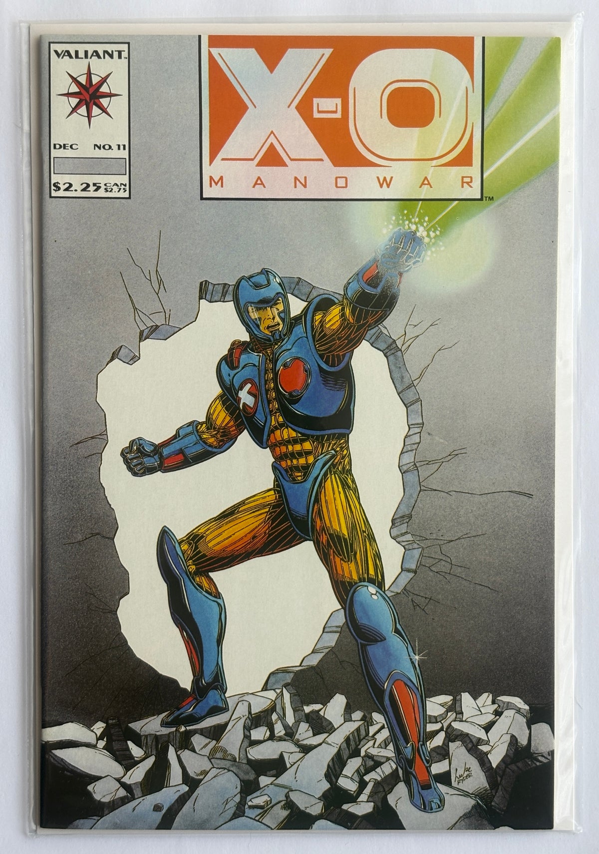 X-O Manowar #11 - 1st Printing - Valiant Comics December 1992 VF+ 8.5